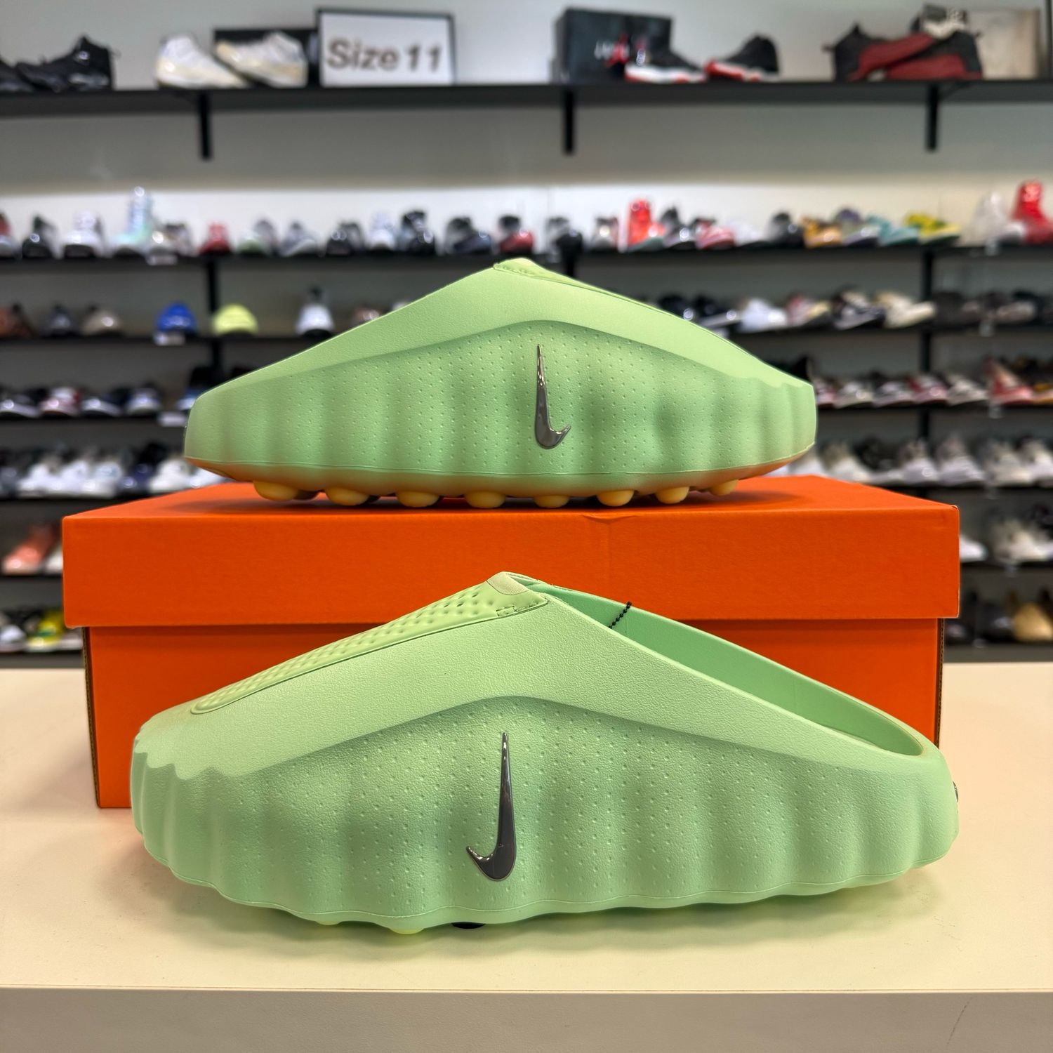 NEW NIKE MIND 001 SLIDE CUCUMBER CALM