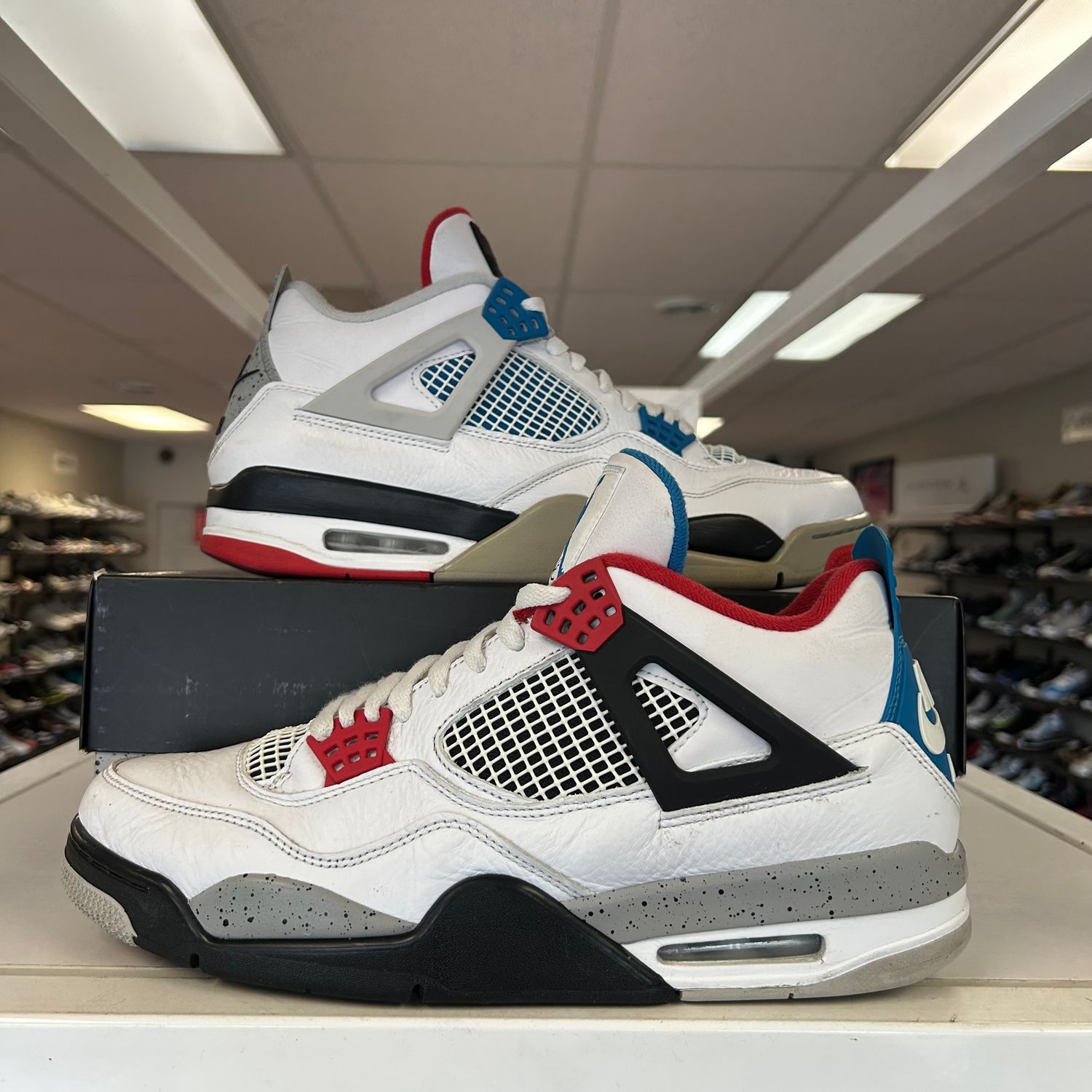 PO3 AIR JORDAN 4 WHAT THE (SX) SIZE 12