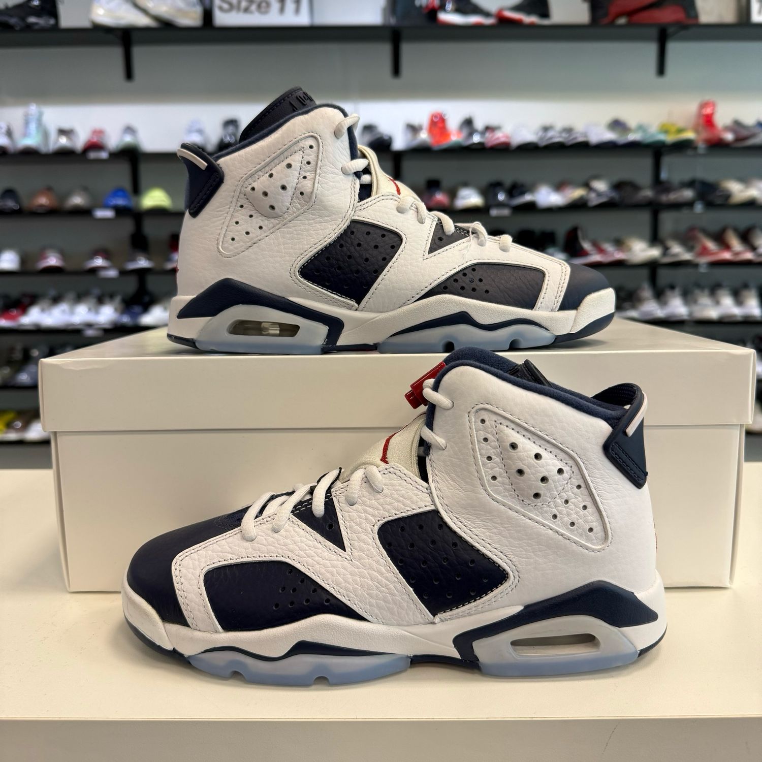 PO NB AIR JORDAN 6 OLYMPIC (2024) SIZE 4.5
