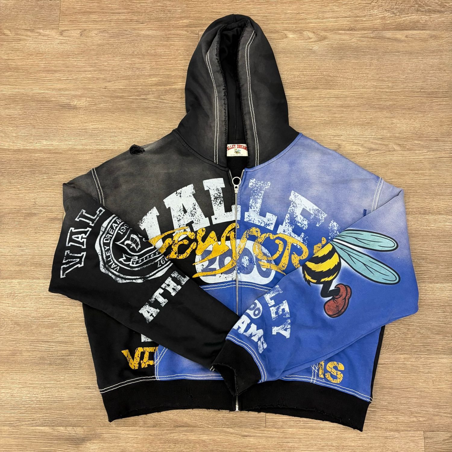 PO VALE FOREVER BIPOLAR BIG ZIP UP SIZE XXL