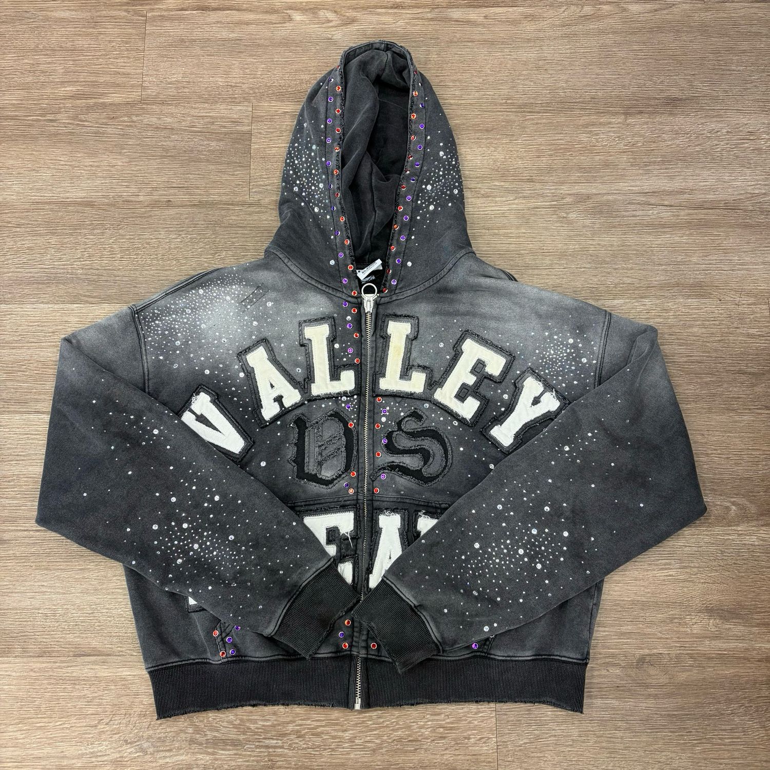 PO VALE CLASSICO ZIP UP HOODIE BLACK XL