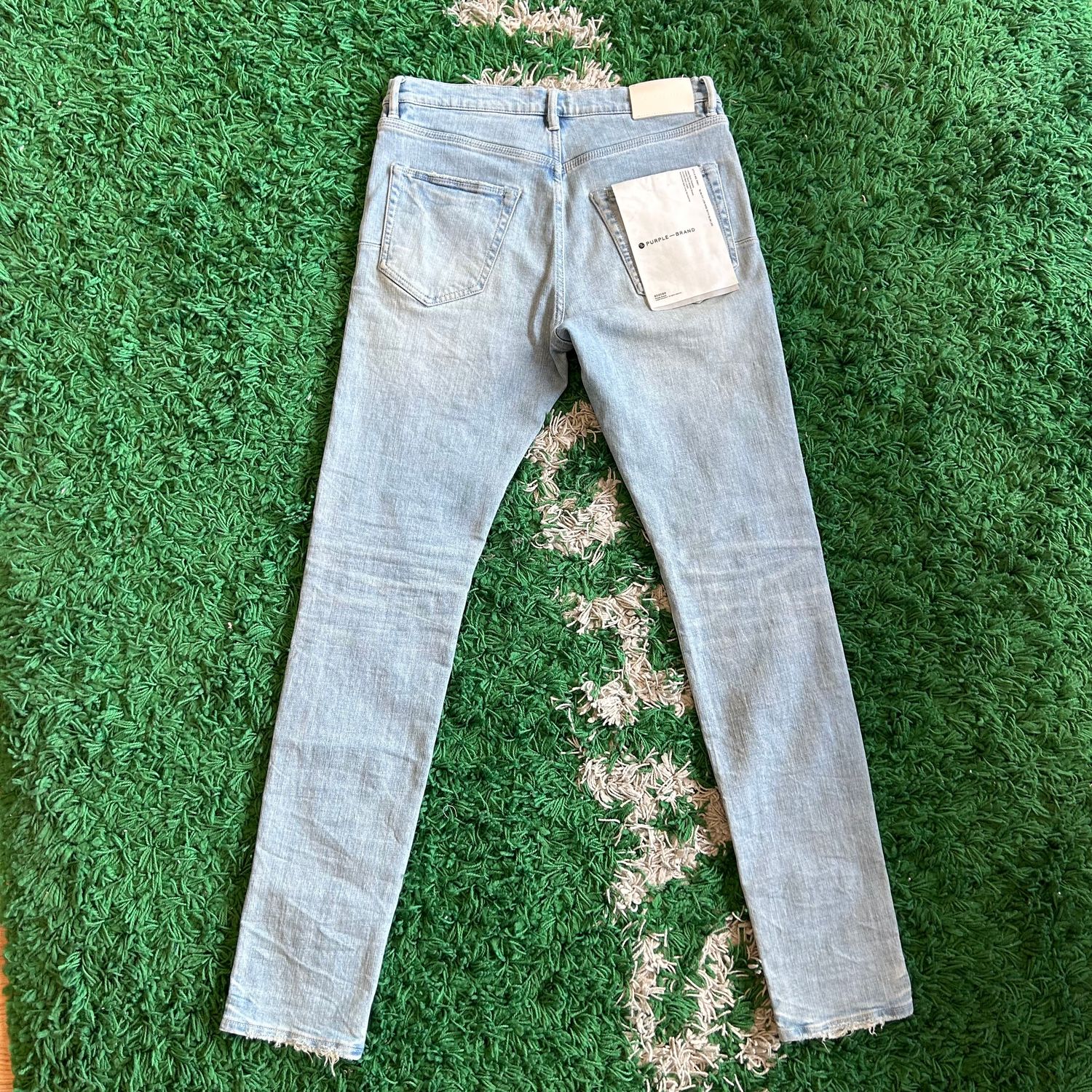 PO PURPLE JEANS BLUE WASHED SIZE 31