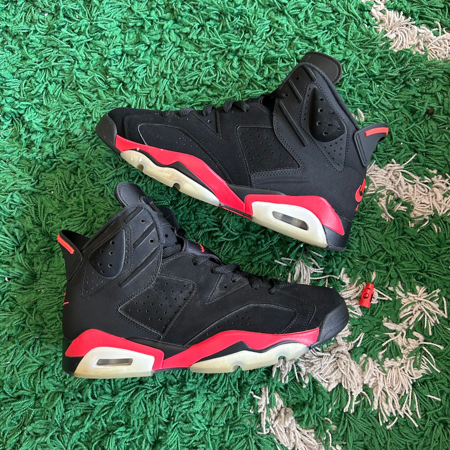 PO NB AIR JORDAN 6 RETRO INFRARED SALESMAN (SX) SIZE 10