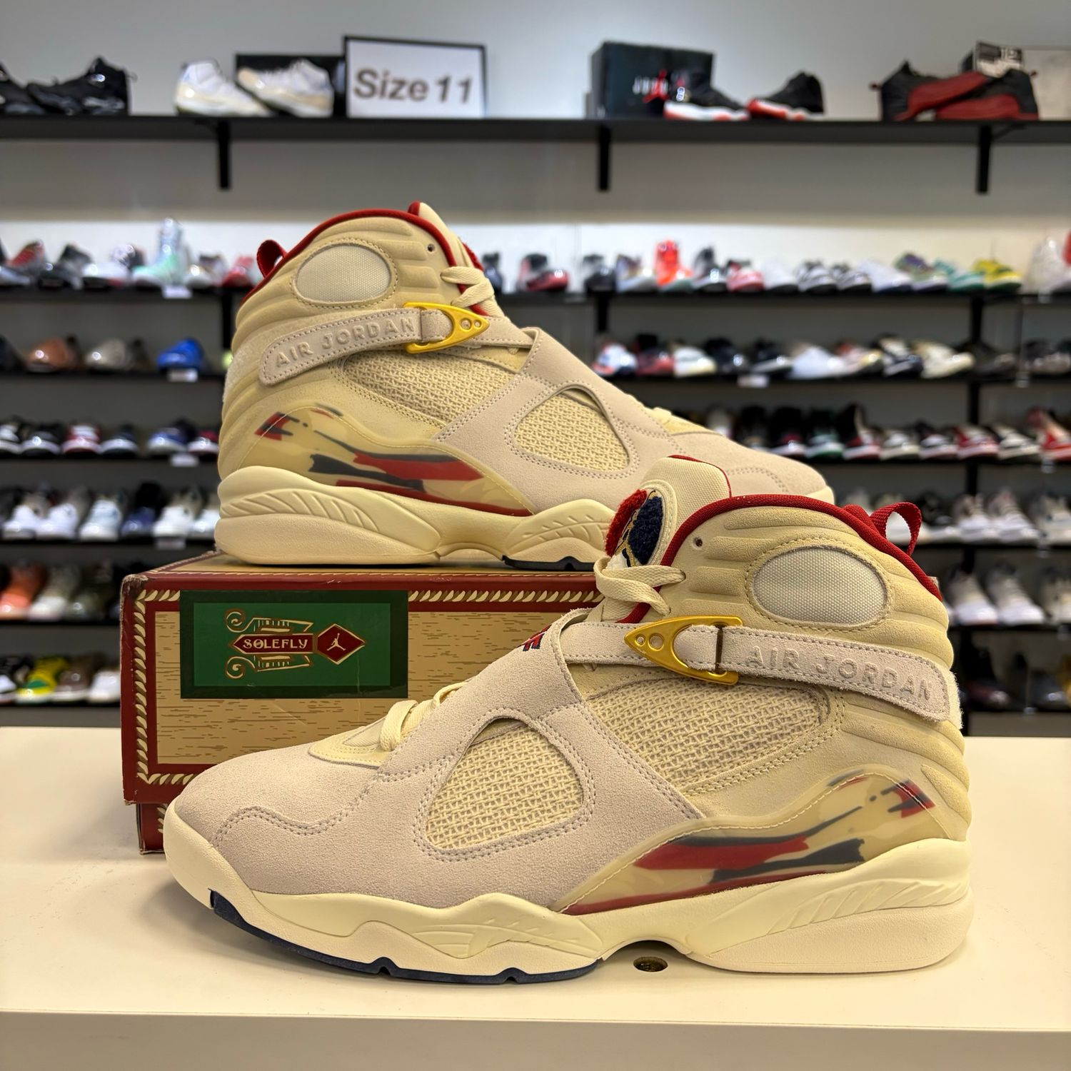 NEW (DAMAGED BOX) AIR JORDAN 8 SOLEFLY MI CASA ES SU CASA SIZE 11