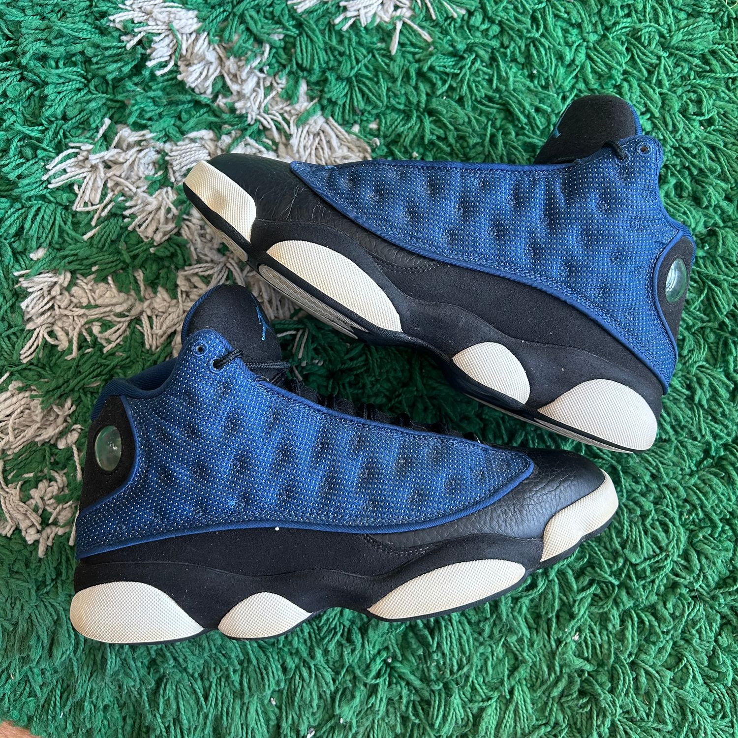 PO NB AIR JORDAN 13 BRAVE BLUE (SX) SIZE 9