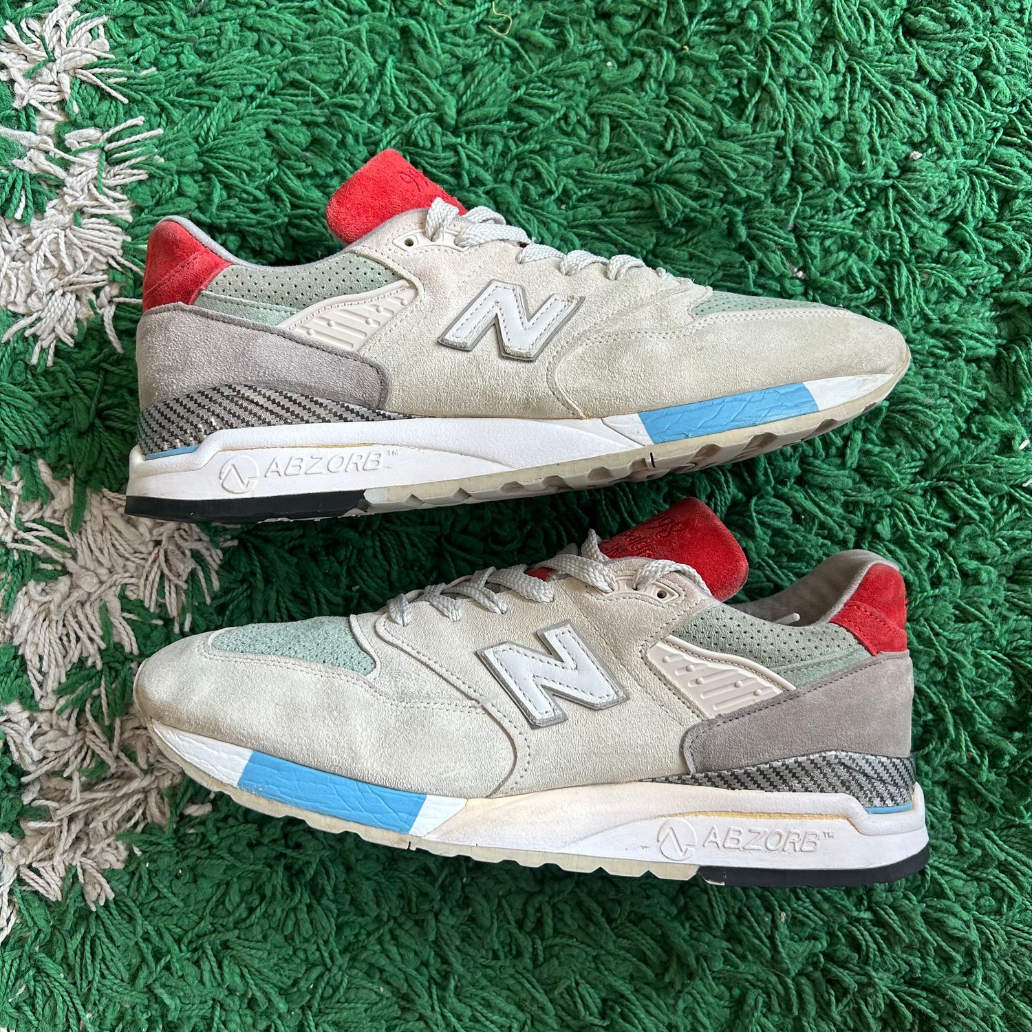 PO NB NEW BALANCE 998 MIUSA LIGHT GREY (SX) SIZE 10