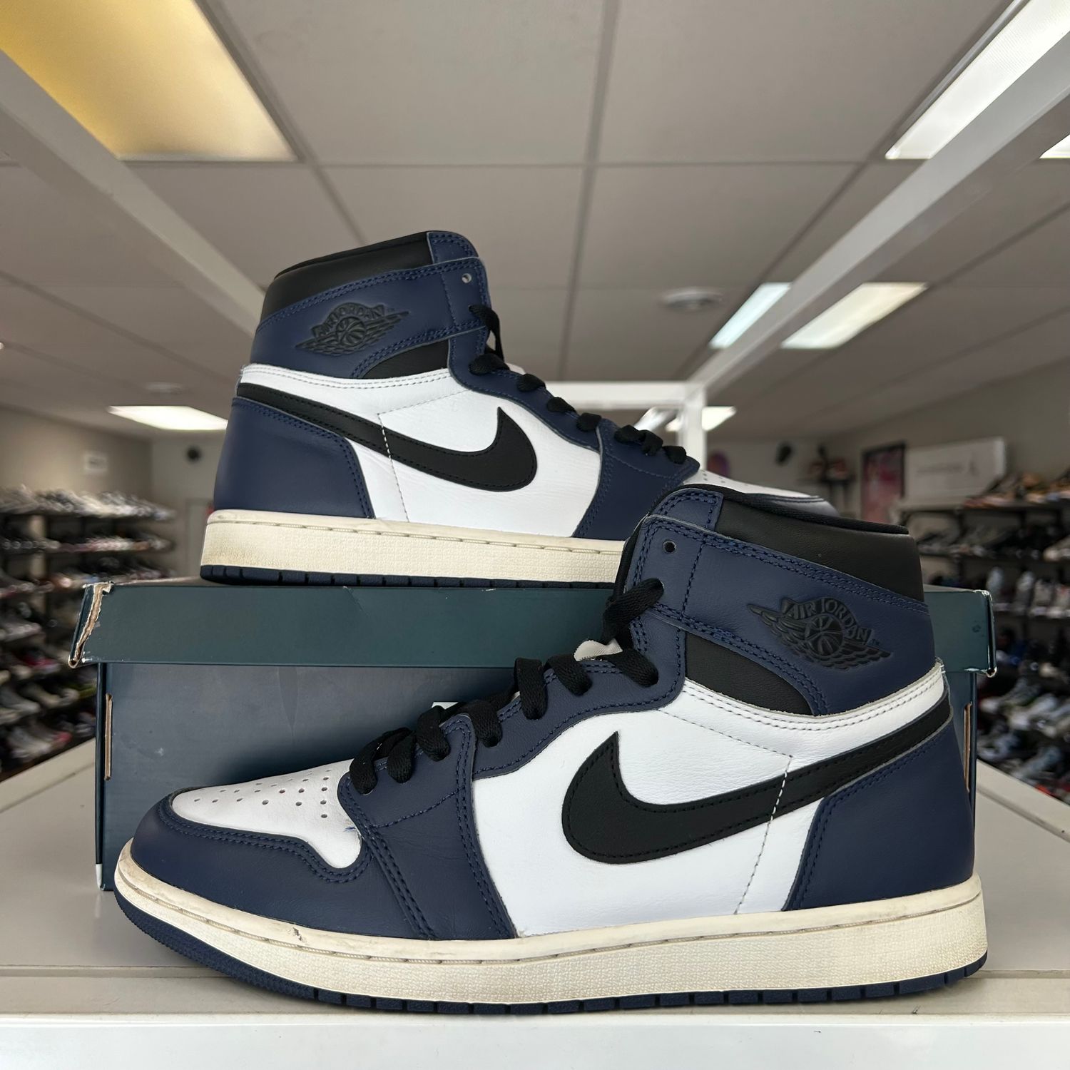 PO4 AIR JORDAN 1 HIGH MIDNIGHT NAVY (SX) SIZE 11