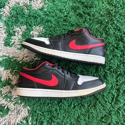 PO2 AIR JORDAN 1 LOW WHITE TOE (SX) SIZE 11