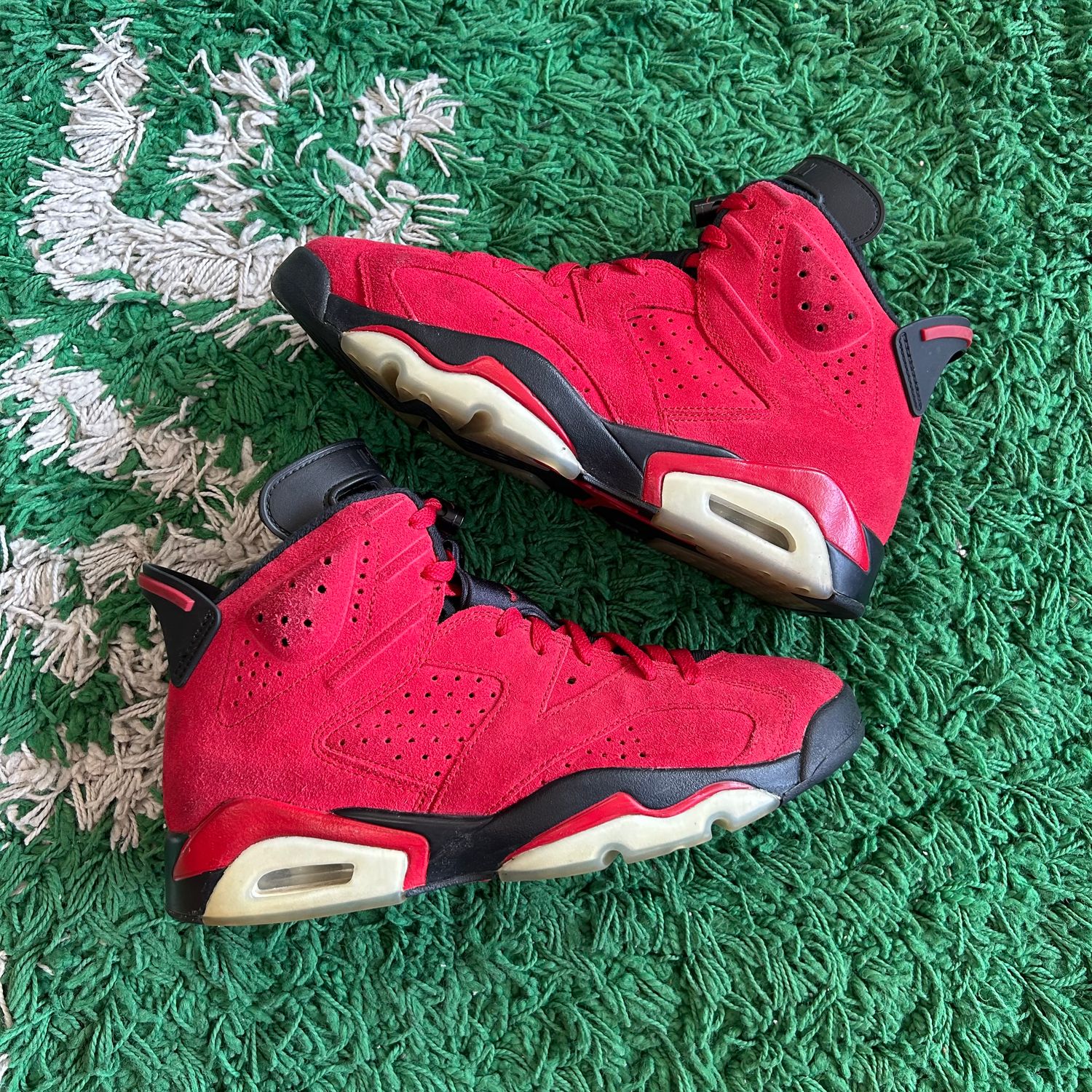 PO NB AIR JORDAN 6 TORO BRAVO (SX) SIZE 9