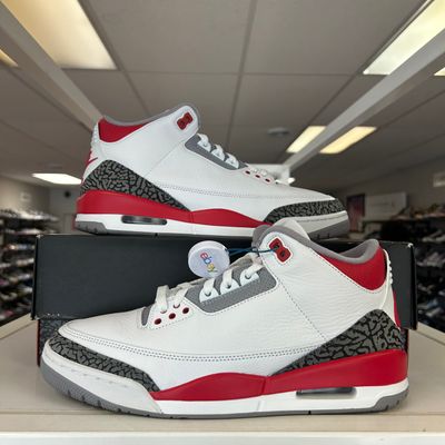 PO5 AIR JORDAN 3 FIRE RED (SX) SIZE 10.5