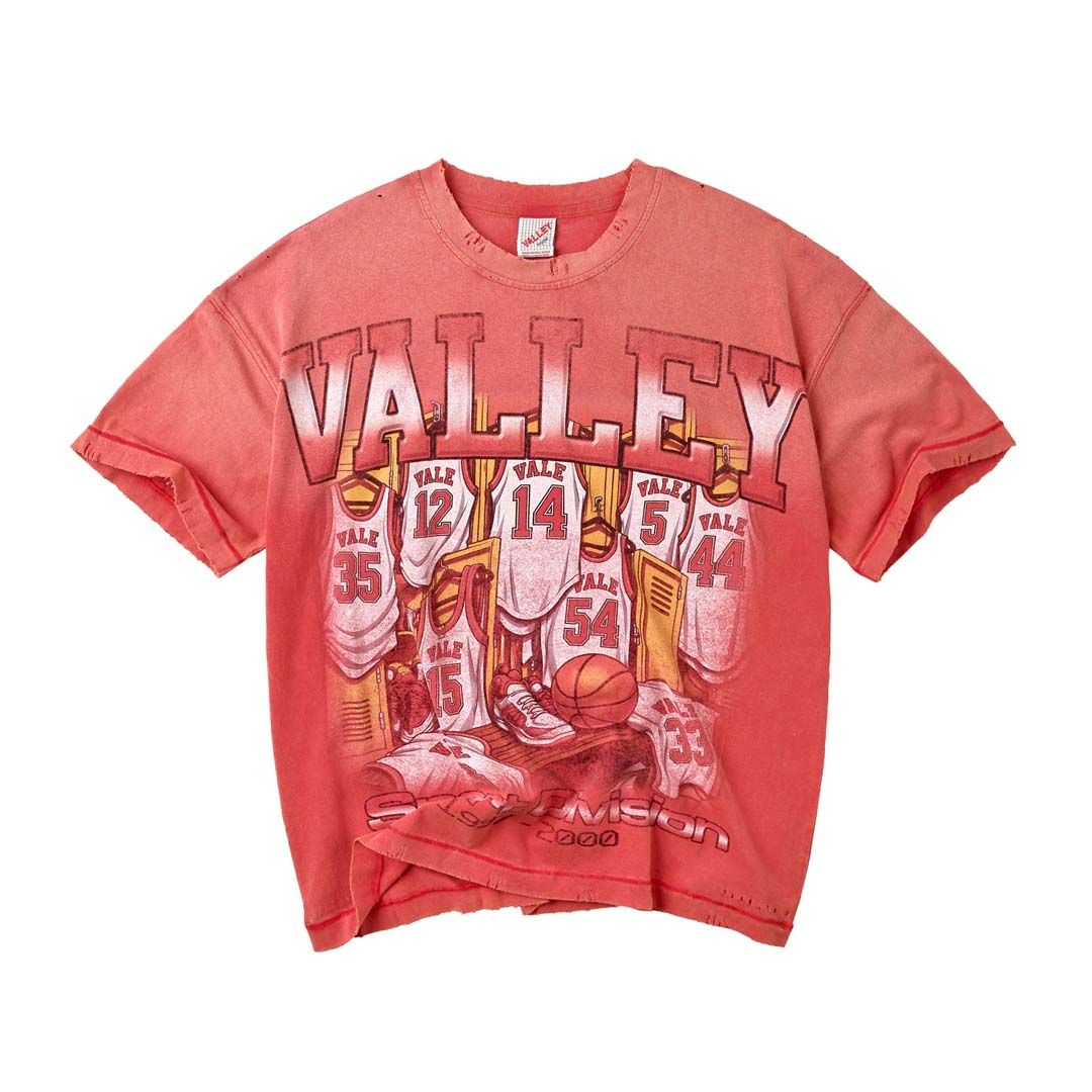 NEW VALE BLEACHERS TEE RED