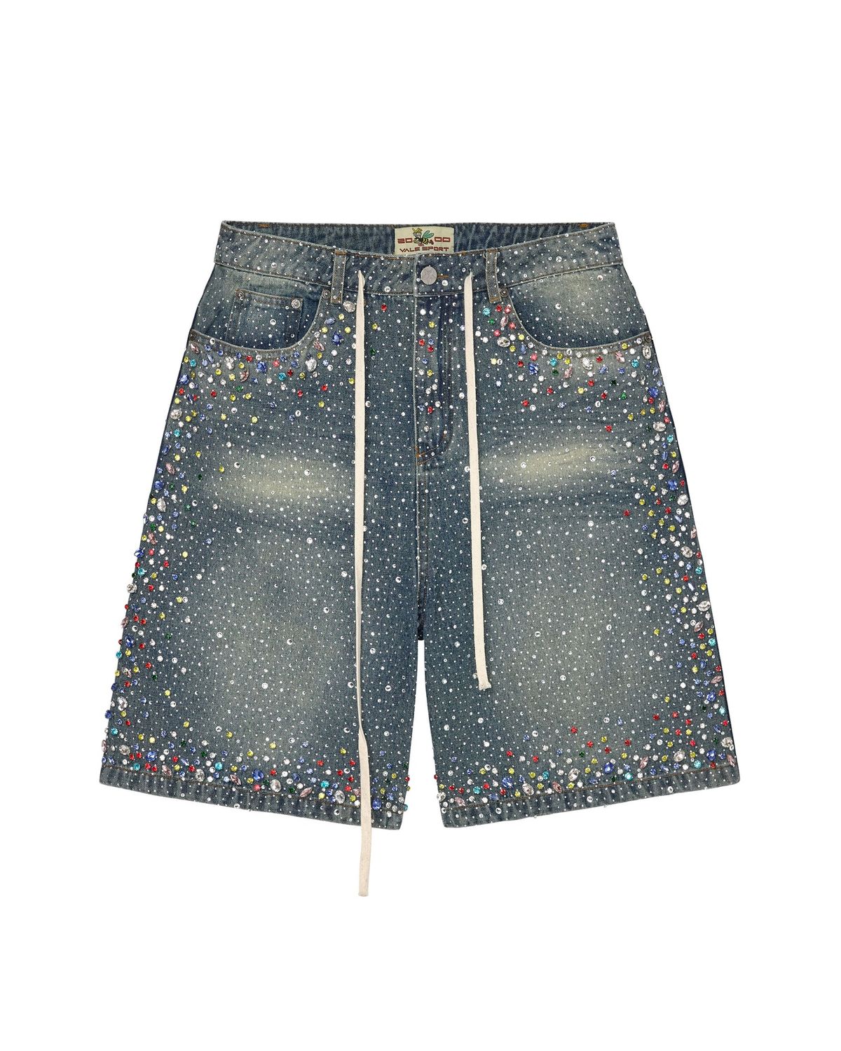 NEW VALE RAINSTORM V2 JORTS LIGHT RINSE