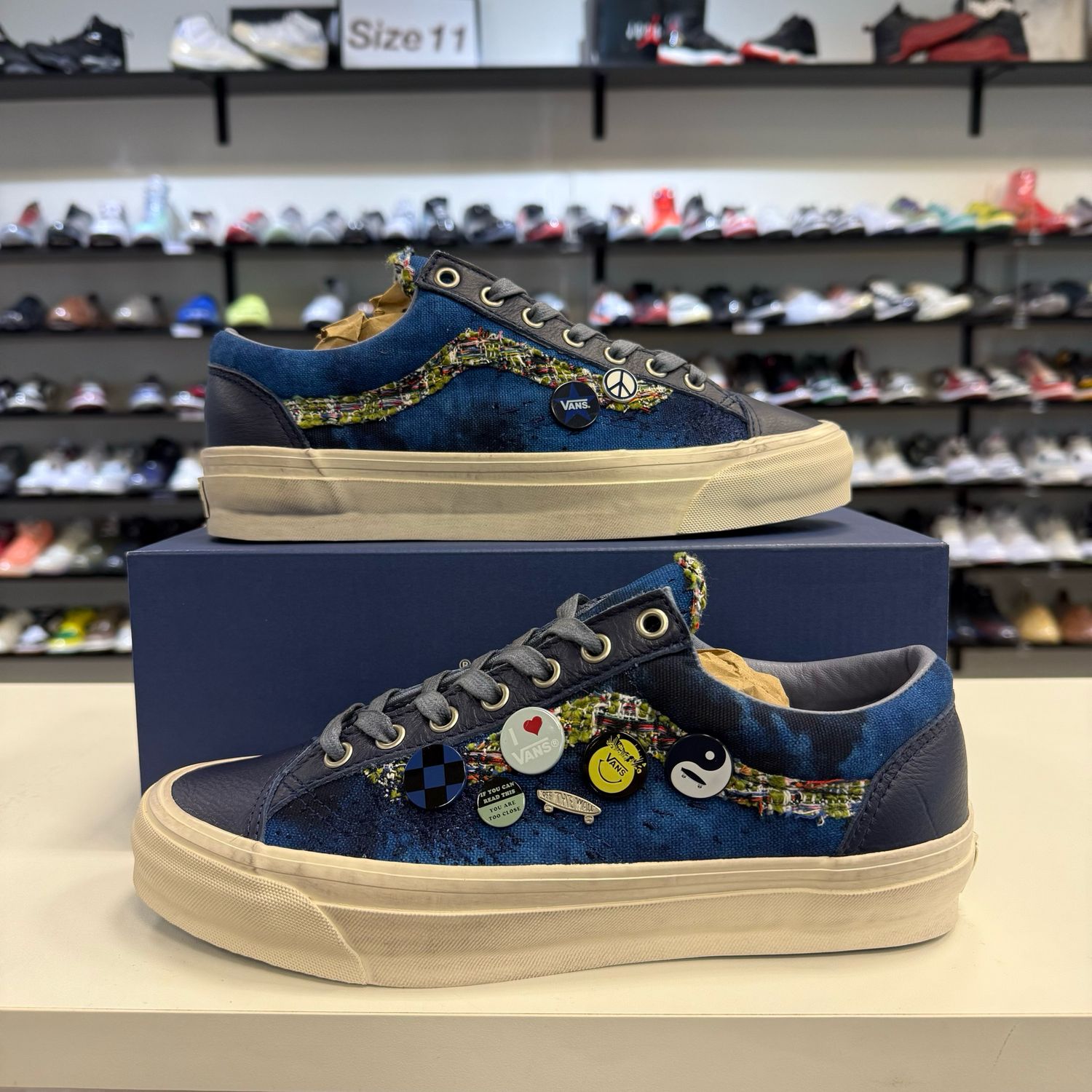 NEW VANS OLD SKOOL 36 LX SOUVENIR NAVY