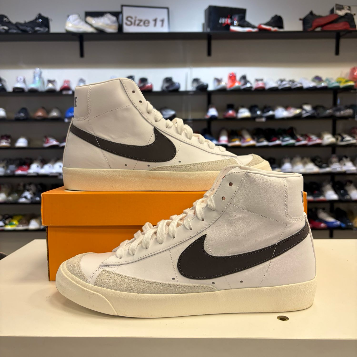 PO NIKE BLAZER MID 77 BAROQUE BROWN SIZE 11