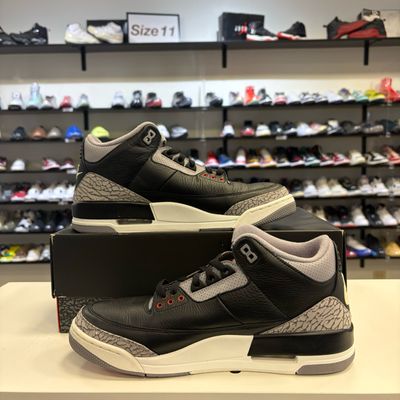 PO3 AIR JORDAN 3 BLACK CEMENT (2024) SIZE 11