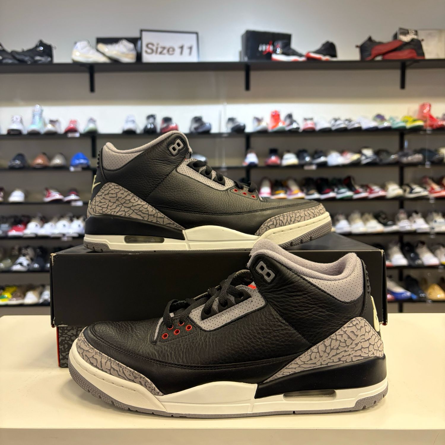 PO3 AIR JORDAN 3 BLACK CEMENT (2024) SIZE 11
