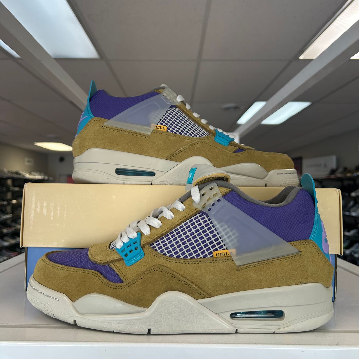 PO AIR JORDAN 4 RETRO SP 30TH ANNIVERSARY UNION DESERT MOSS (SX) SIZE 11.5