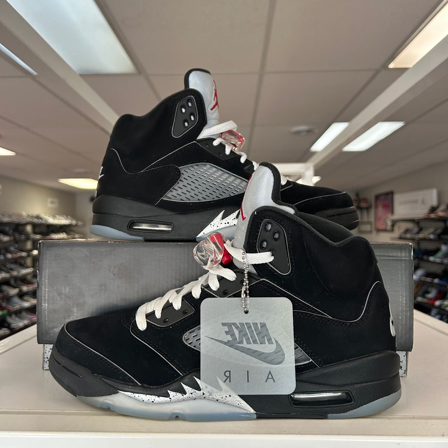 PO3 AIR JORDAN 5 BLACK METALLIC REIMAGINED (SX) SIZE 9