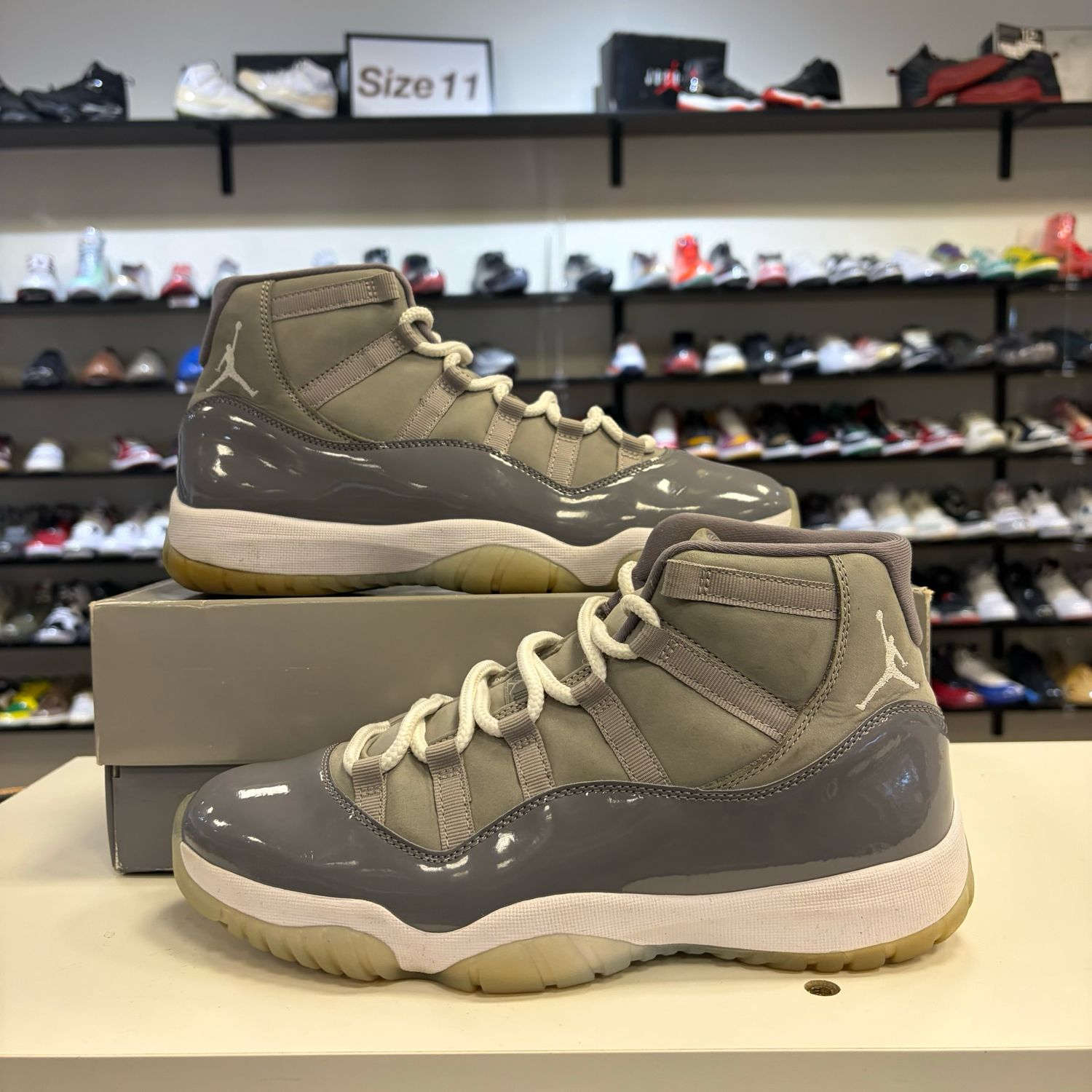 PO4 JORDAN 11 RETRO COOL GREY (2021) SIZE 11