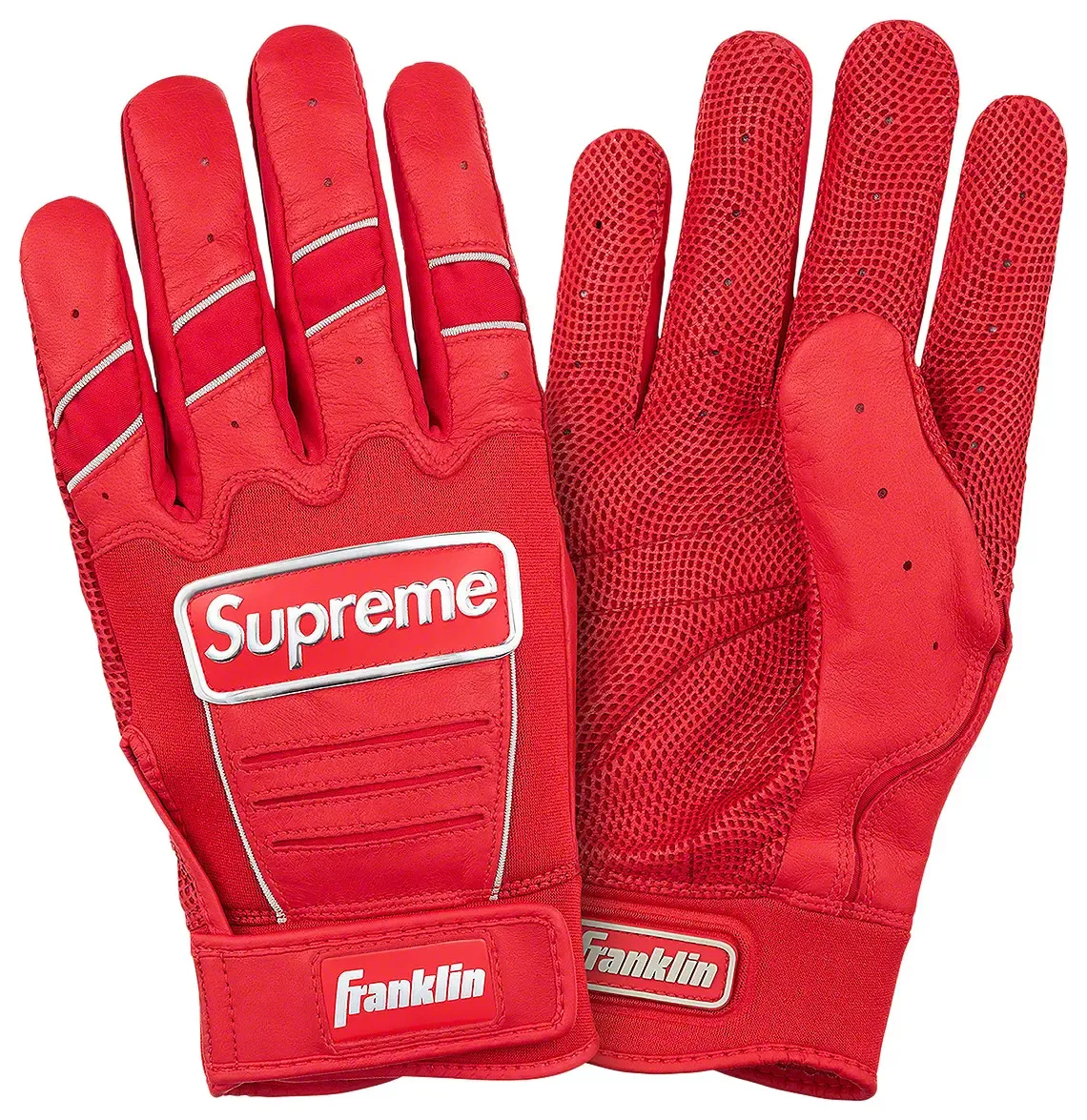 NEW SUPREME FRANKLIN CFX PRO BATTING GLOVE RED SS22 SIZE M