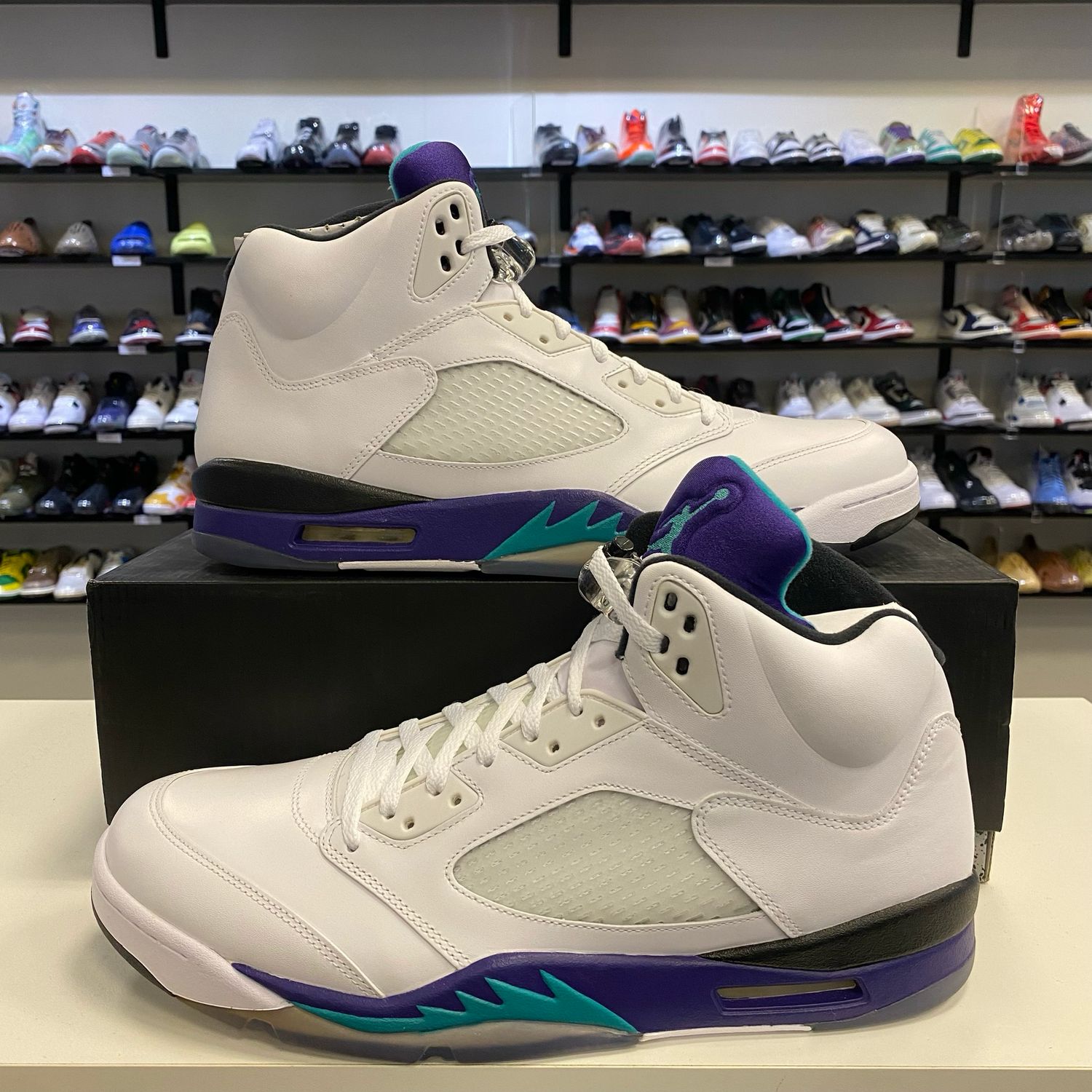 NEW AIR JORDAN 5 RETRO GRAPE (2013)