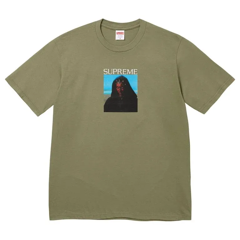 NEW SUPREME SITH TEE LIGHT OLIVE