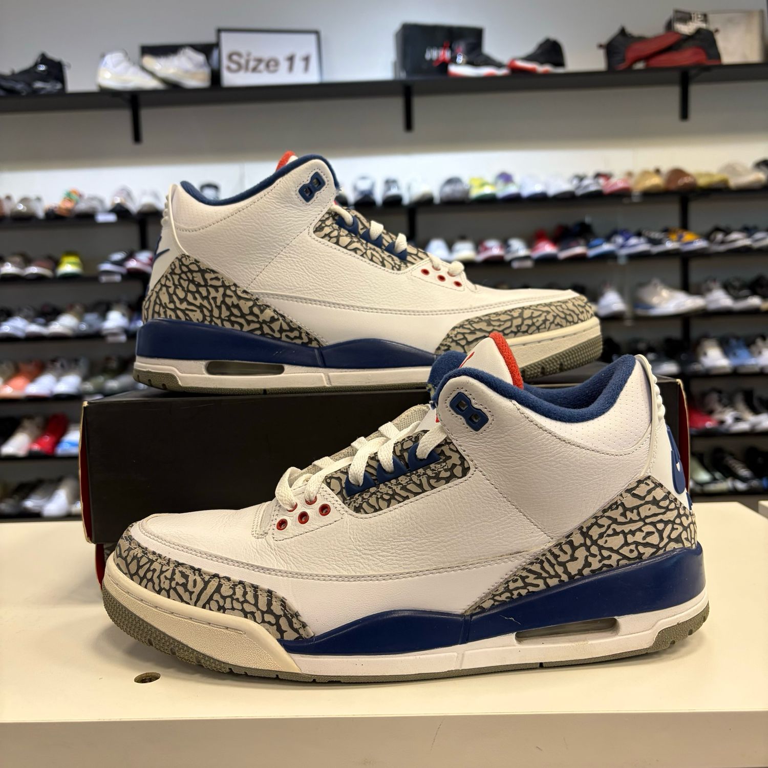 PO AIR JORDAN 3 TRUE BLUE (2016) SIZE 12