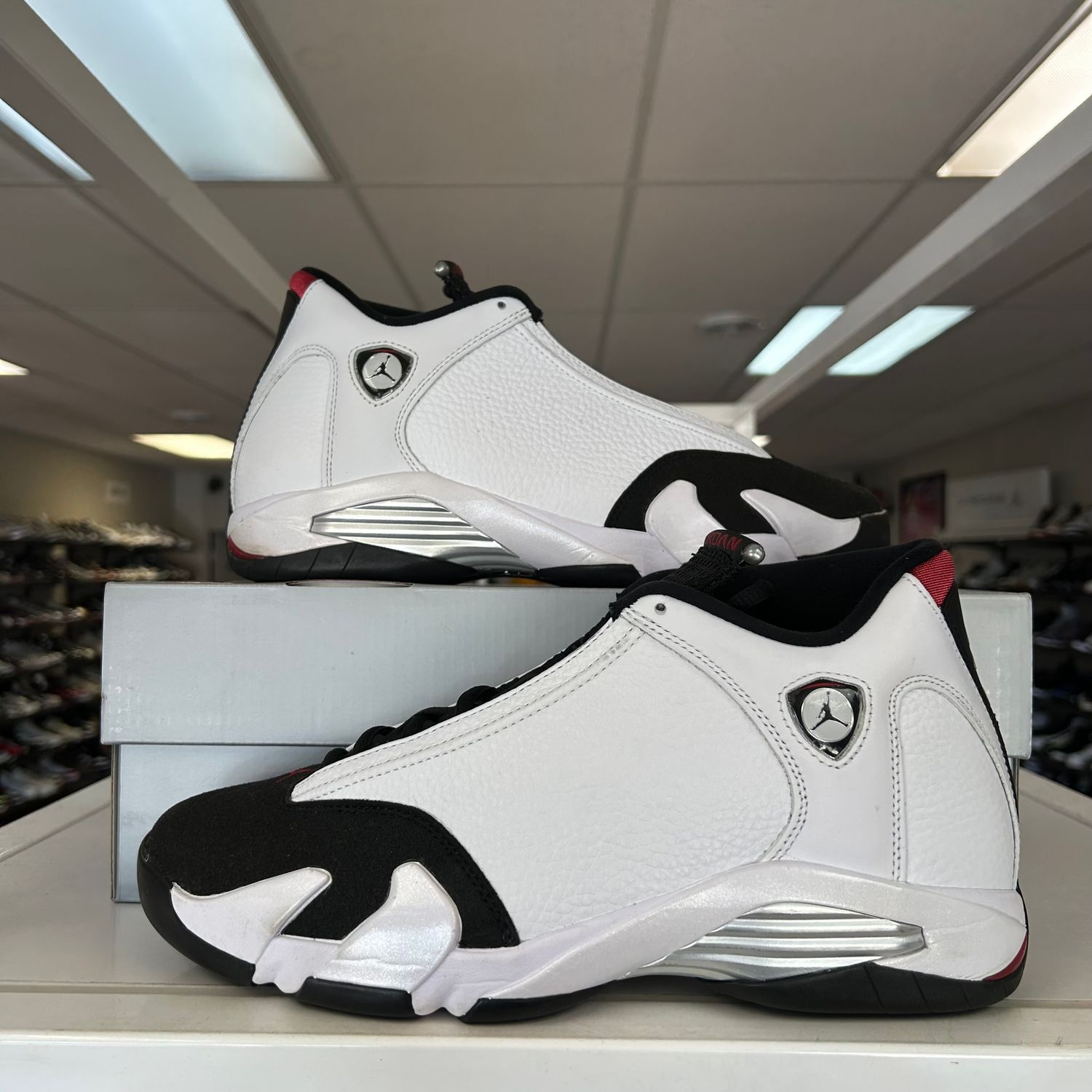 PO AIR JORDAN 14 RETRO BLACK TOE (2024) (SX) SIZE 10
