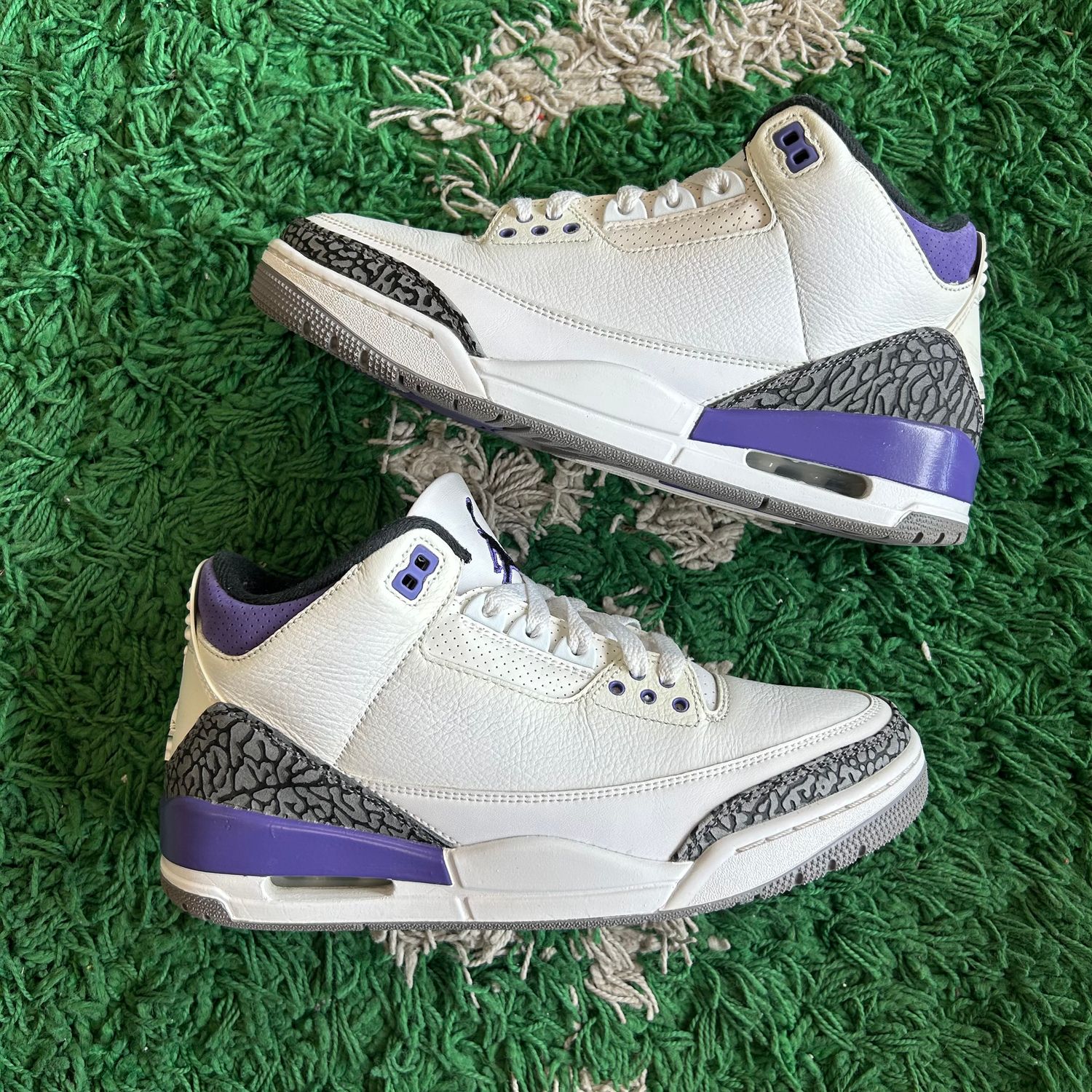 PO NB AIR JORDAN 3 DARK IRIS (SX) SIZE 10