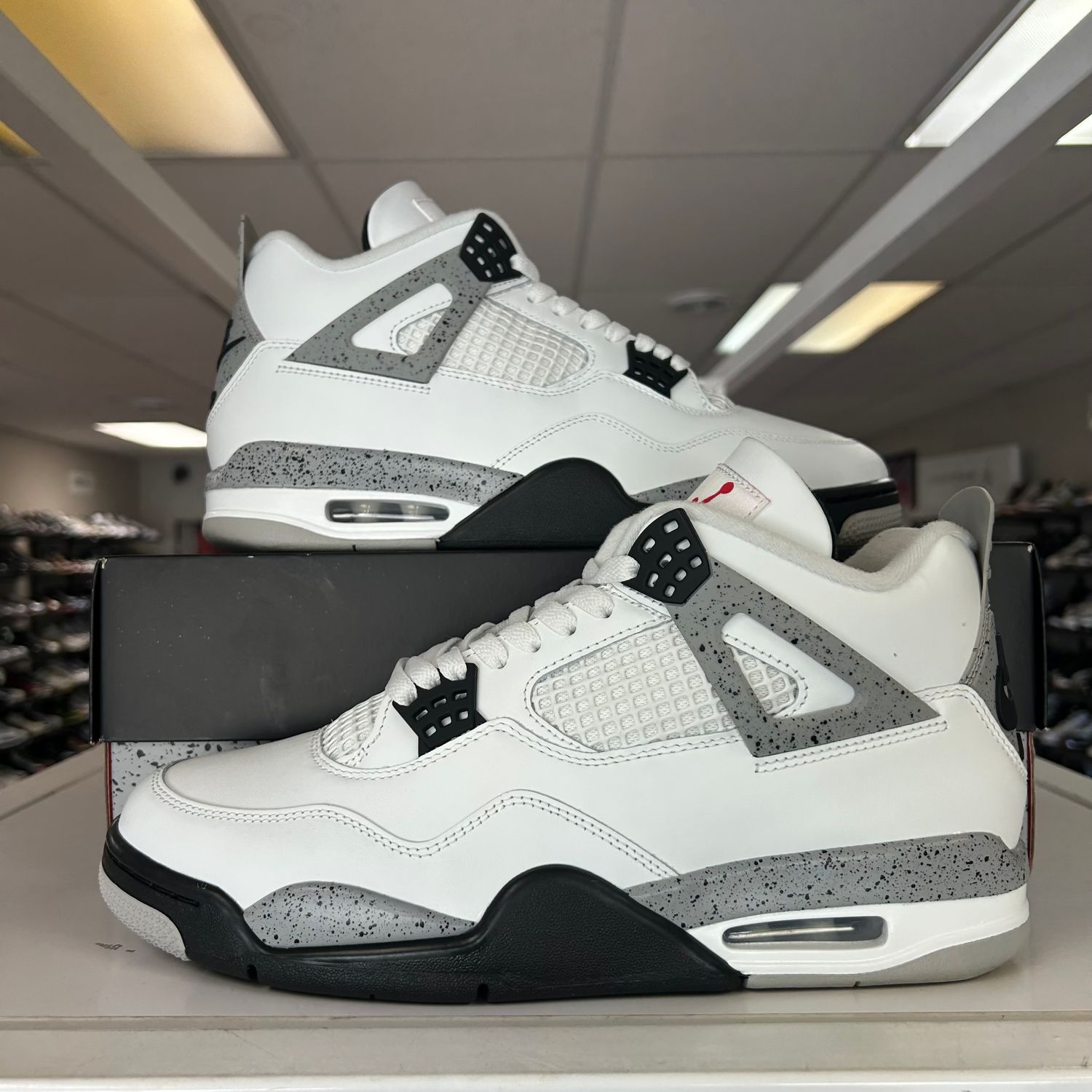 PO7 AIR JORDAN 4 WHITE CEMENT (2025) (SX) SIZE 11