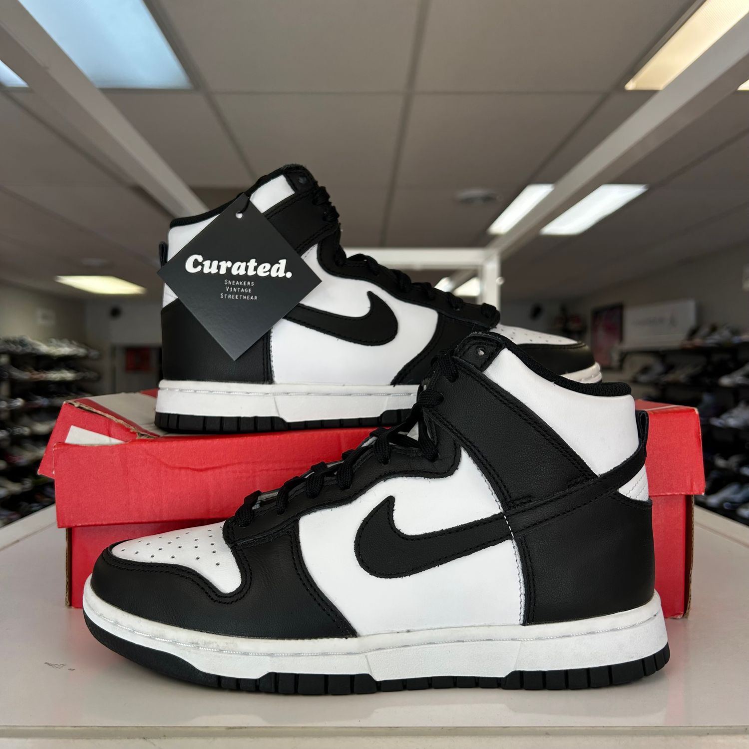 PO NIKE DUNK HIGH PANDA (2021)(WOMENS) (SX) SIZE 7W