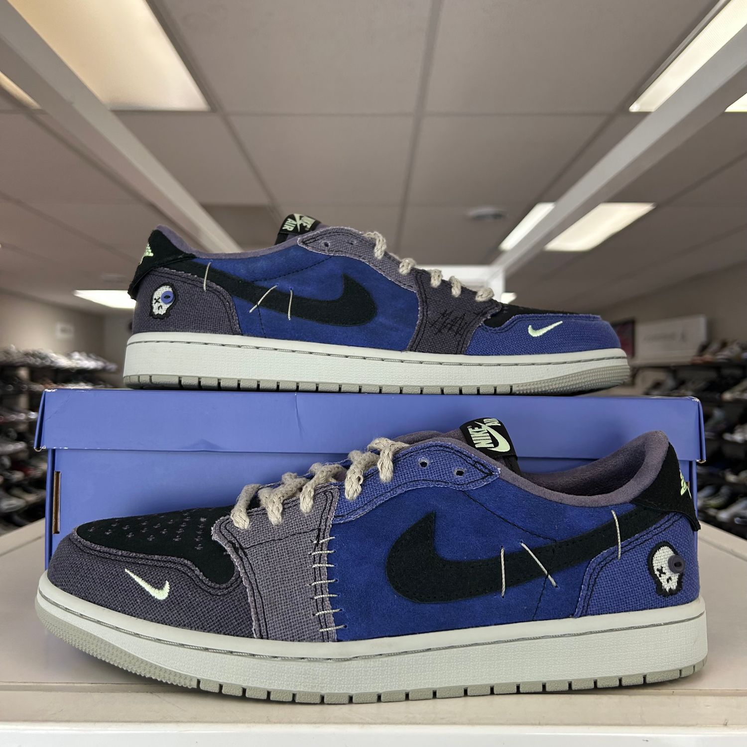 PO2 AIR JORDAN 1 RETRO LOW OG ZION WILLIAMSON VOODOO ALTERNATE (SX) SIZE 11