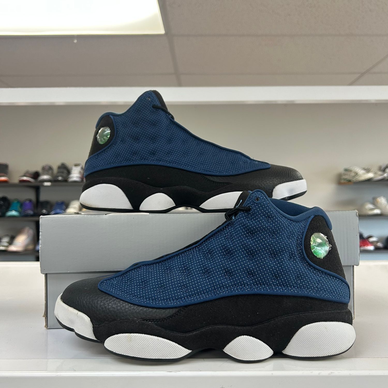 PO AIR JORDAN 13 BRAVE BLUE (SX) SIZE 9.5