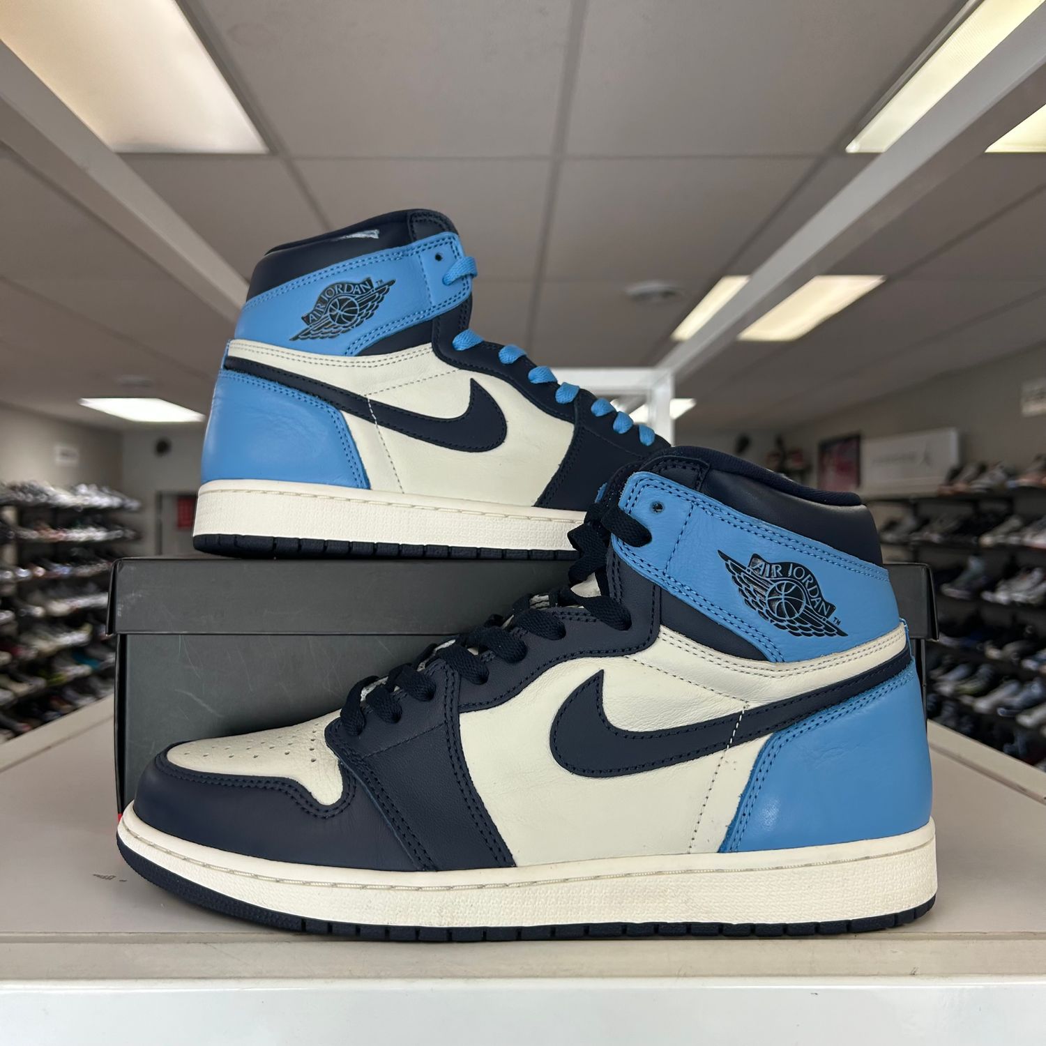 PO AIR JORDAN 1 HIIGH OG OBSIDIAN (SX) SIZE 11