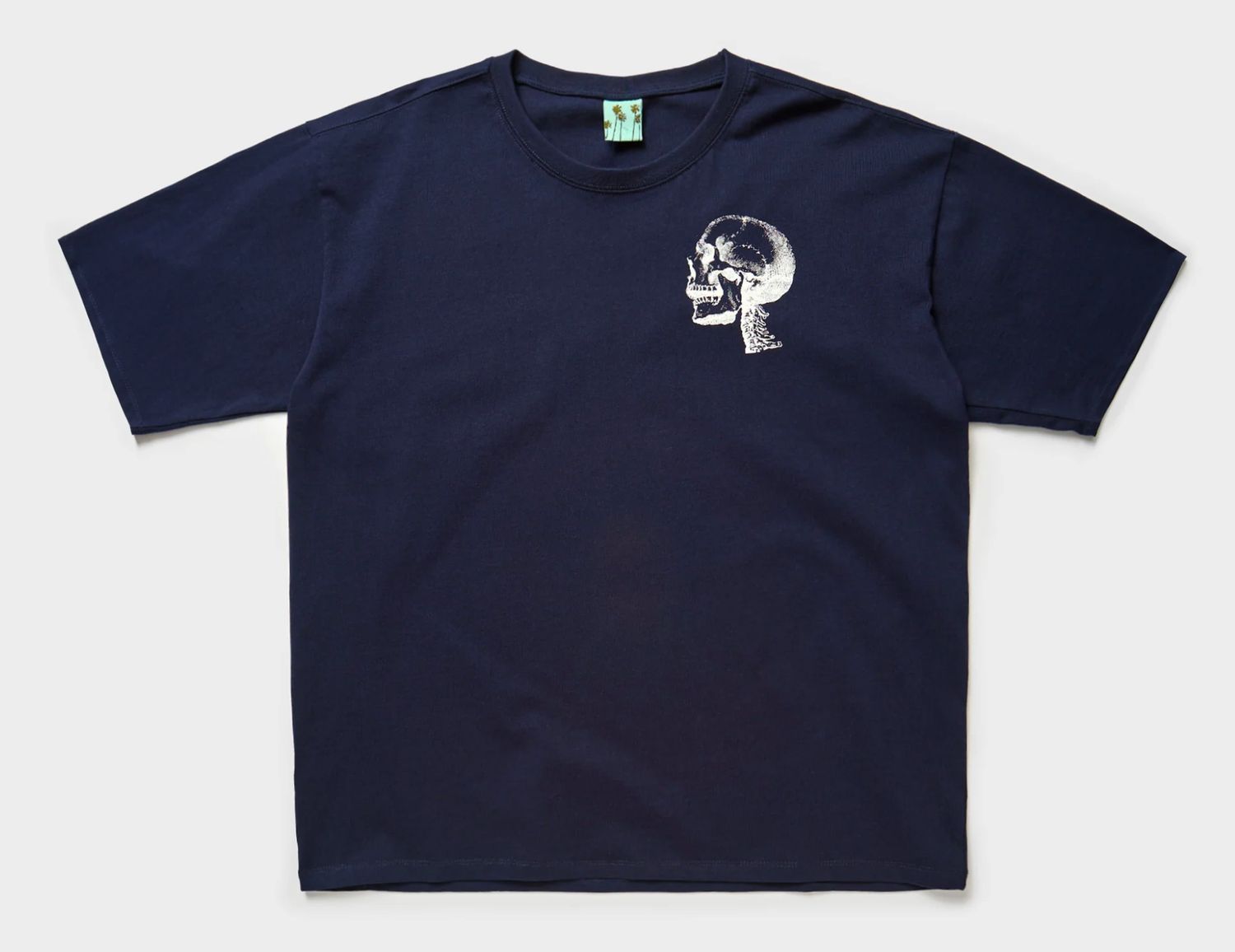 NEW TRUCE SKELETON TEE NAVY
