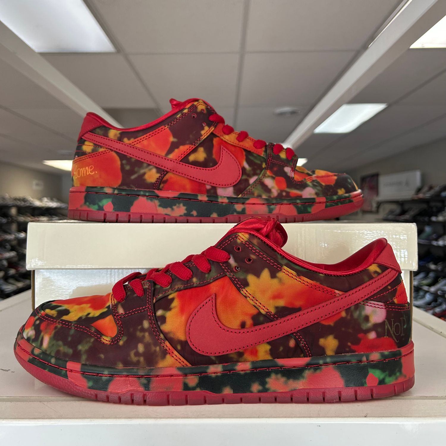 PO NIKE SB DUNK LOW THE WIZARD OF OZ POPPY FIELD (SX) SIZE 12