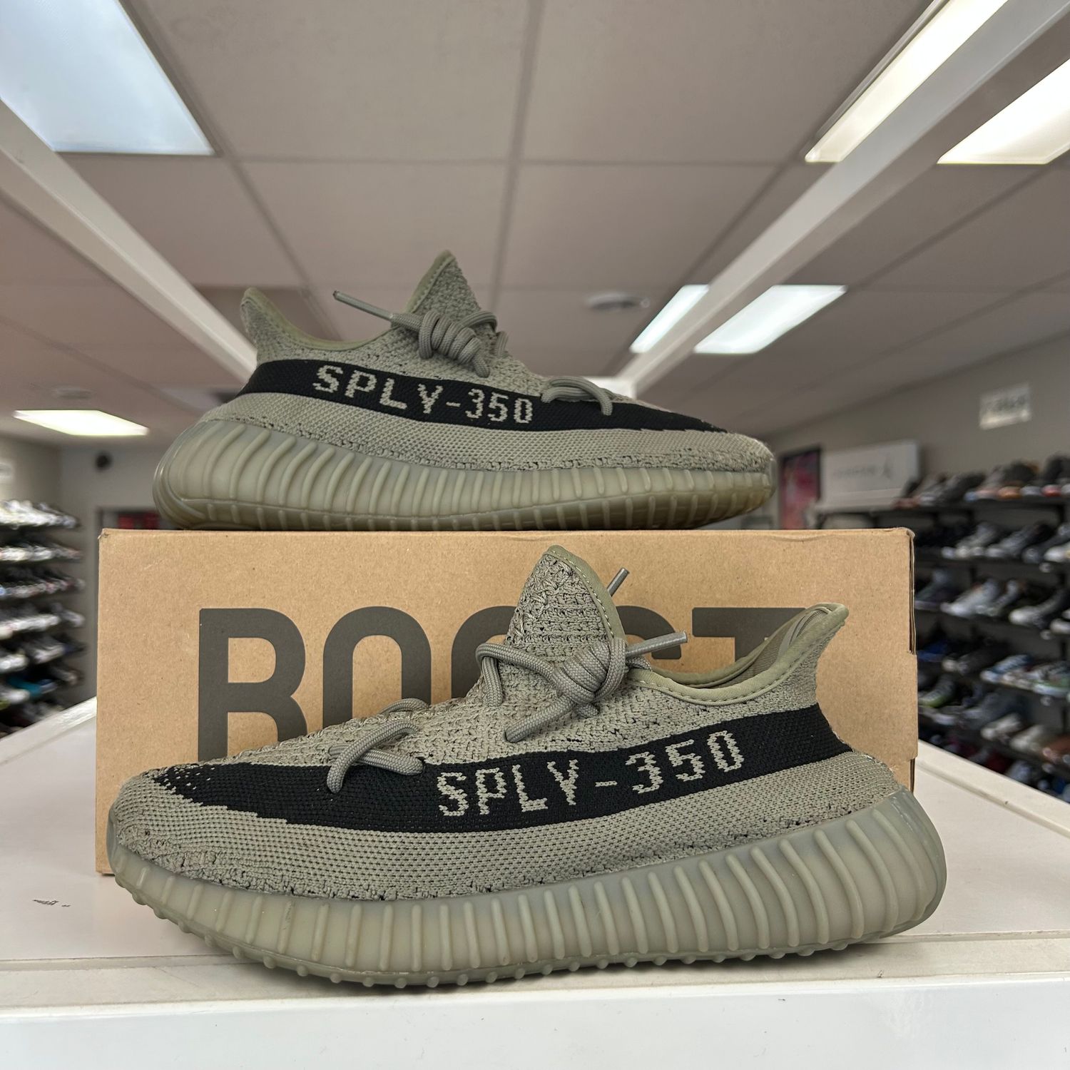 PO ADIDAS YEEZY BOOST 350 V2 GRANITE (SX) SIZE 6.5