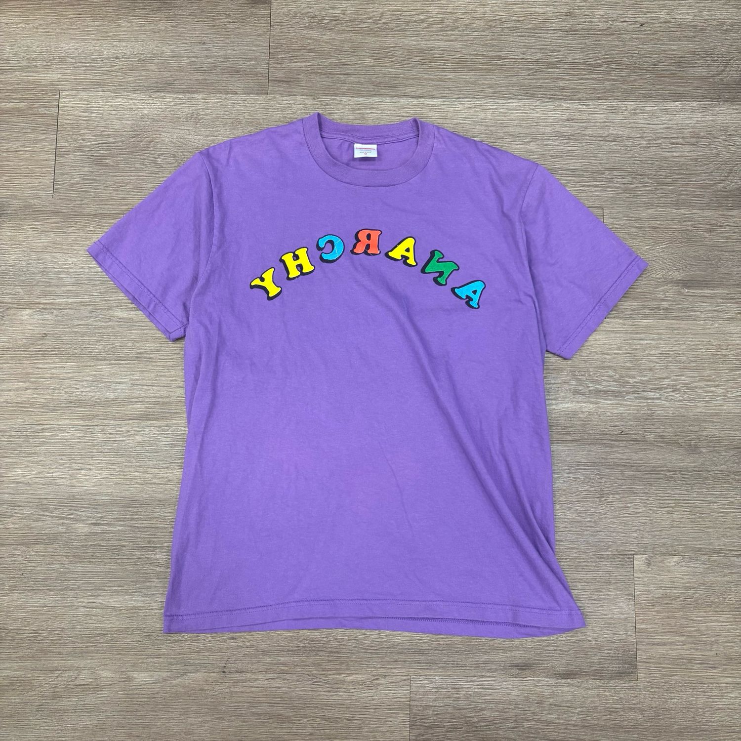 PO SUPREME JAMIE REID ANARCHY TEE PURPLE SIZE M
