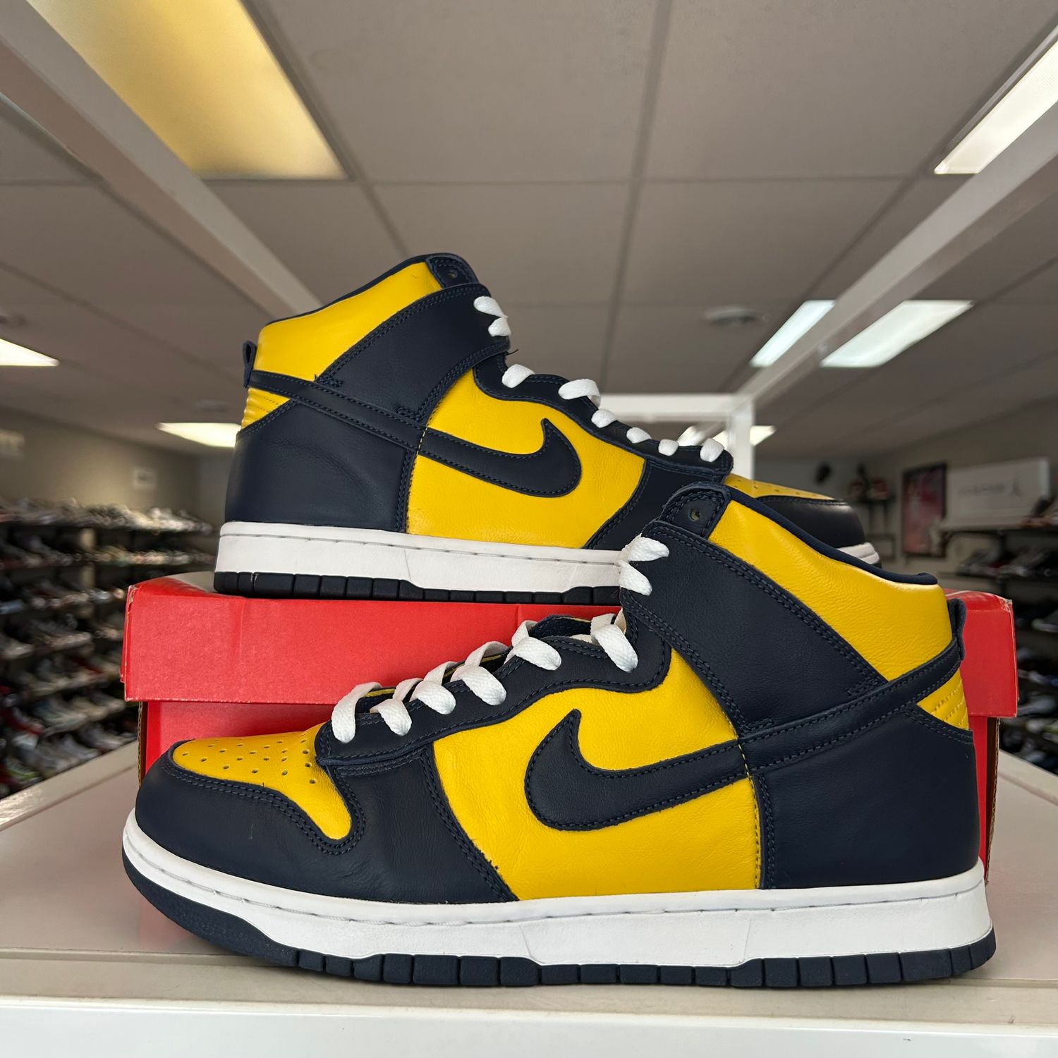 PO NIKE DUNK HIGH MICHIGAN (SX) SIZE 11