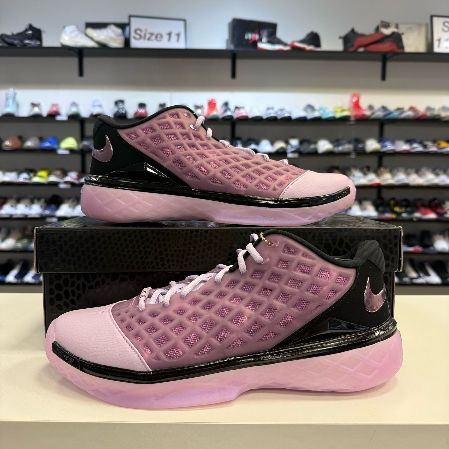 NEW NIKE KOBE 3 LOW PROTRO PINK QUARTZ