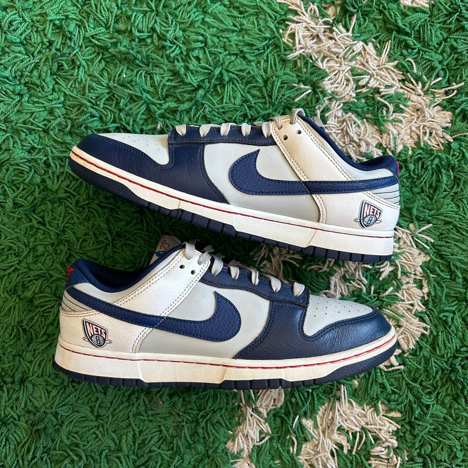 PO NB NIKE DUNK LOW BROOKLYN NETS (SX) SIZE 10