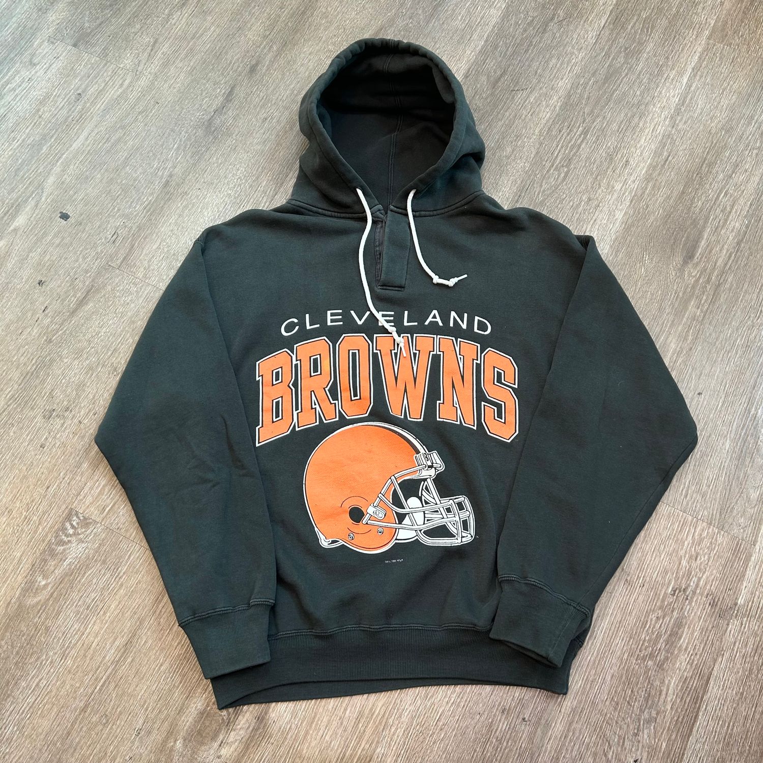 VINTAGE CLEVELAND BROWNS STARTER HOODIE (DH) SIZE MEDIUM