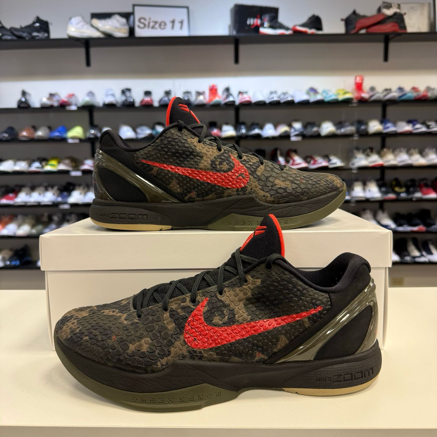 PO NB NIKE KOBE 6 PROTRO ITALIAN CAMO SIZE 11