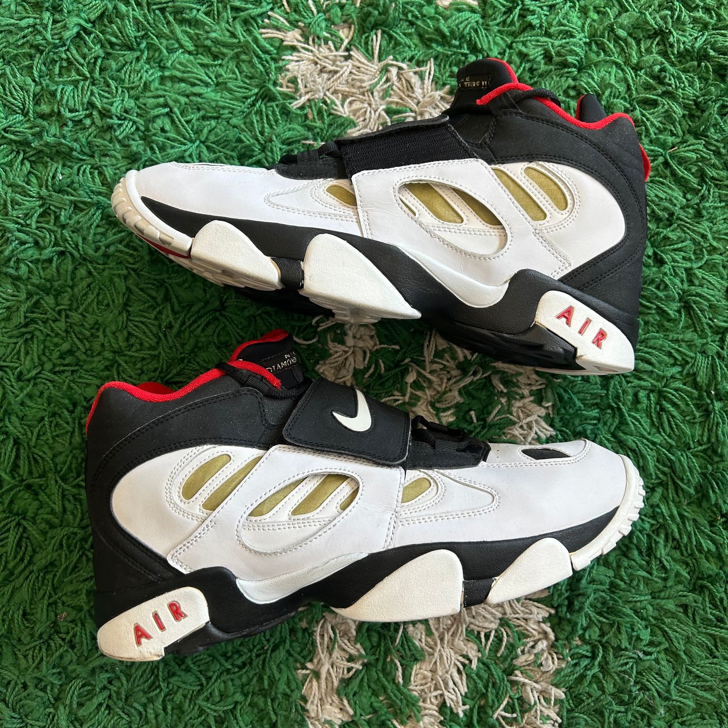 PO NB NIKE AIR DIAMOND TURF 2 49ERS HOME (SX) SIZE 14
