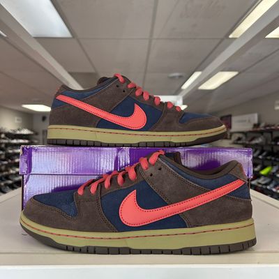 PO NIKE SB DUNK LOW PRO BAROQUE BROWN ADOBE (SX) SIZE 10