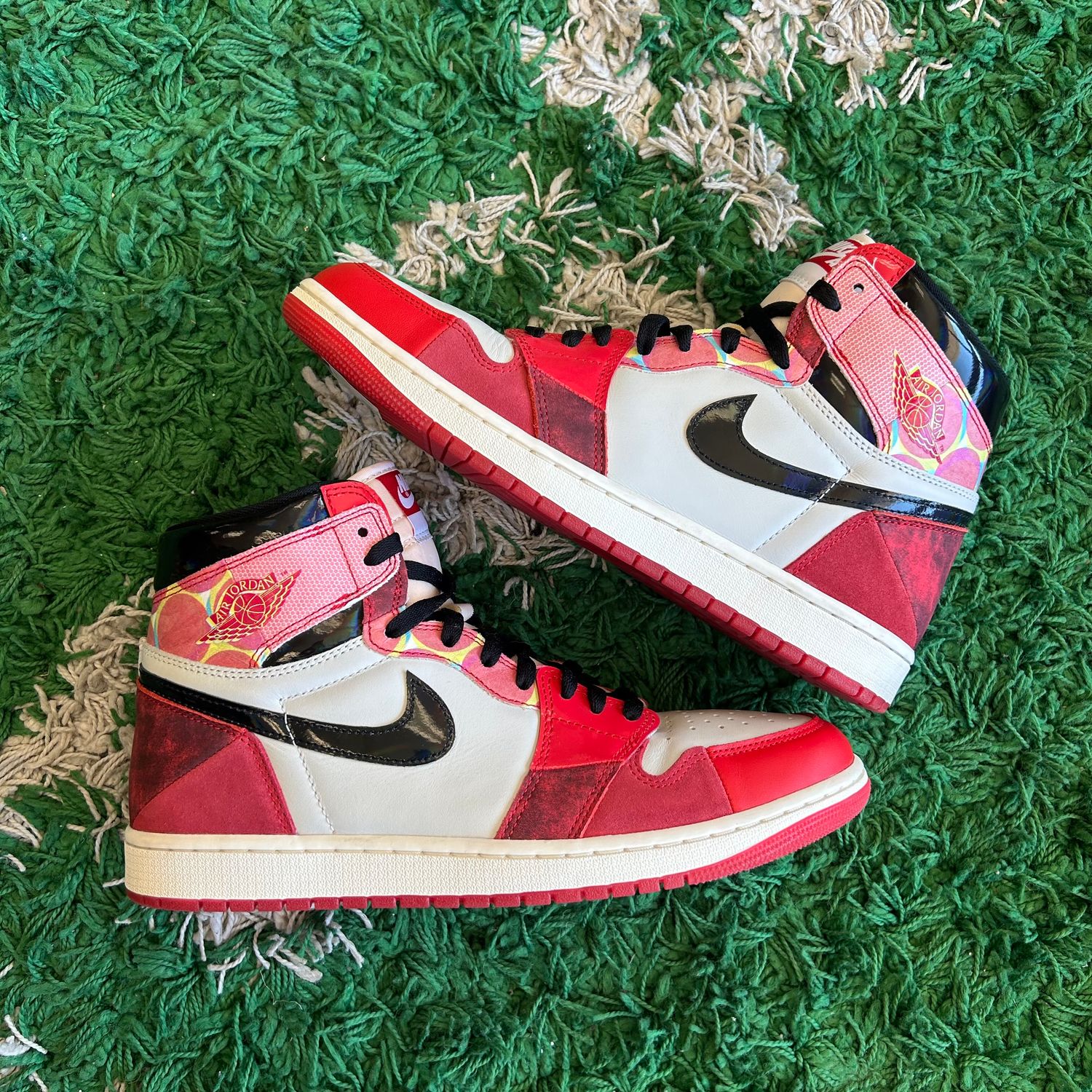 PO NB AIR JORDAN 1 RETRO HIGH OG SPIDER-MAN ACROSS THE SPIDER-VERSE (SX) SIZE 11.5