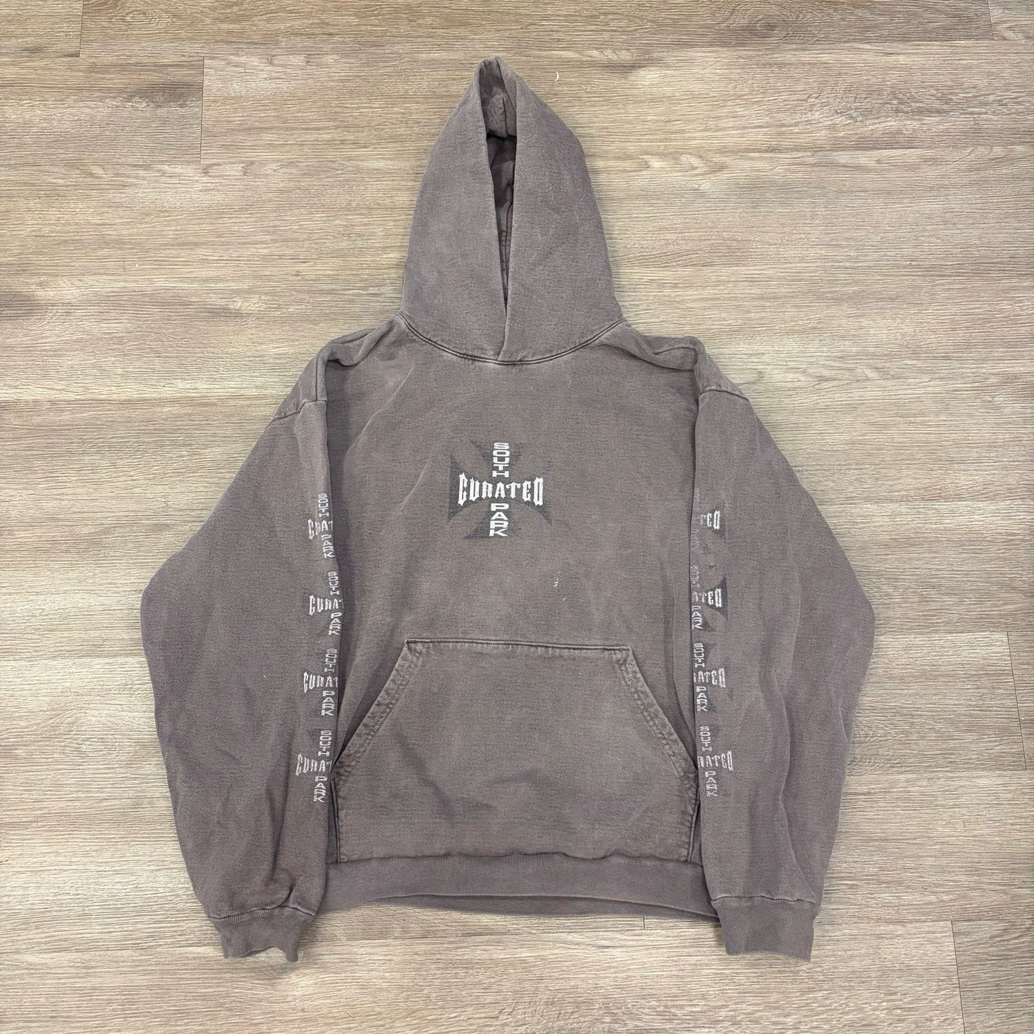 PO CURATED WC CHOPPERS HOODIE BROWN SIZE 2XL