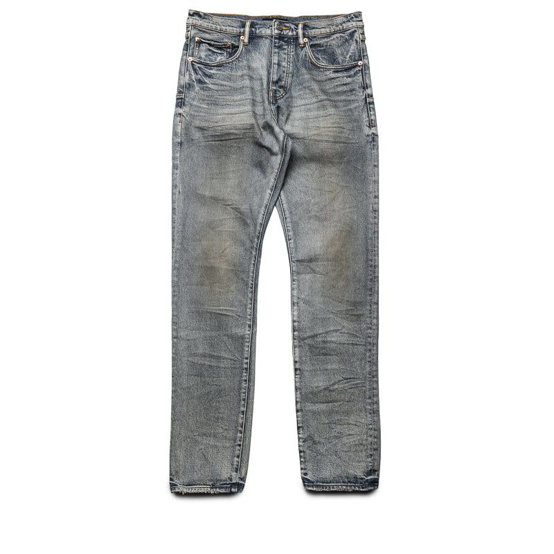NEW PURPLE GLOW DIRTY DENIM LIGHT INDIGO SIZE 38