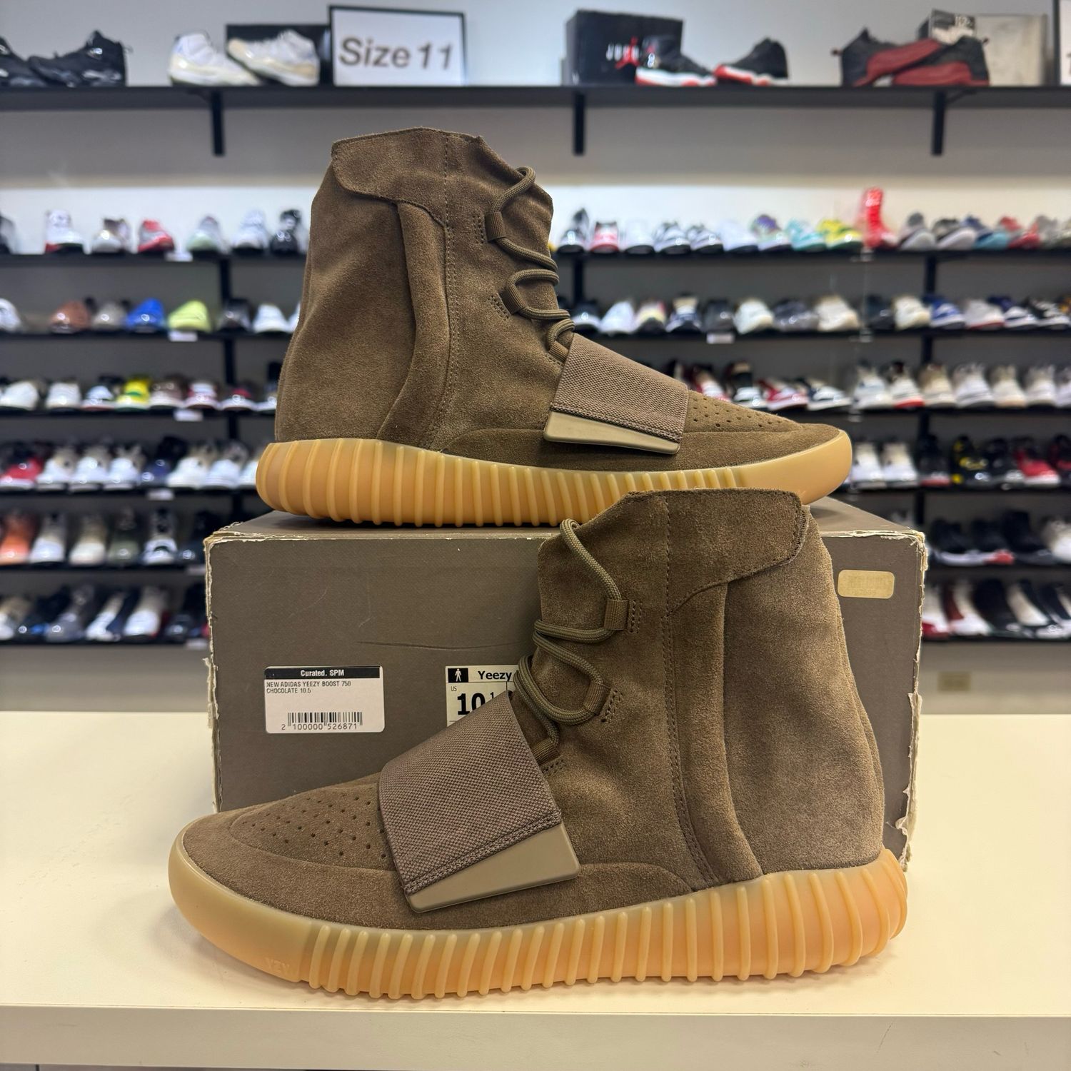 NEW ADIDAS YEEZY BOOST 750 CHOCOLATE