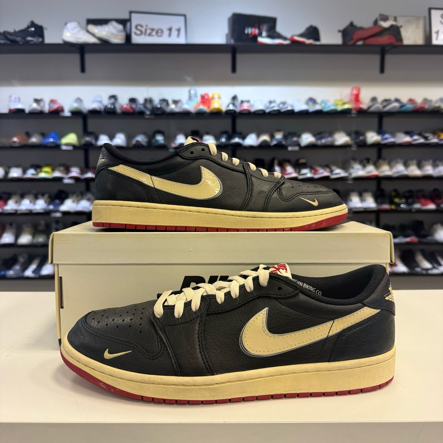 PO AIR JORDAN 1 LOW NIGEL SYLVESTER BETTER WITH TIME SIZE 10.5